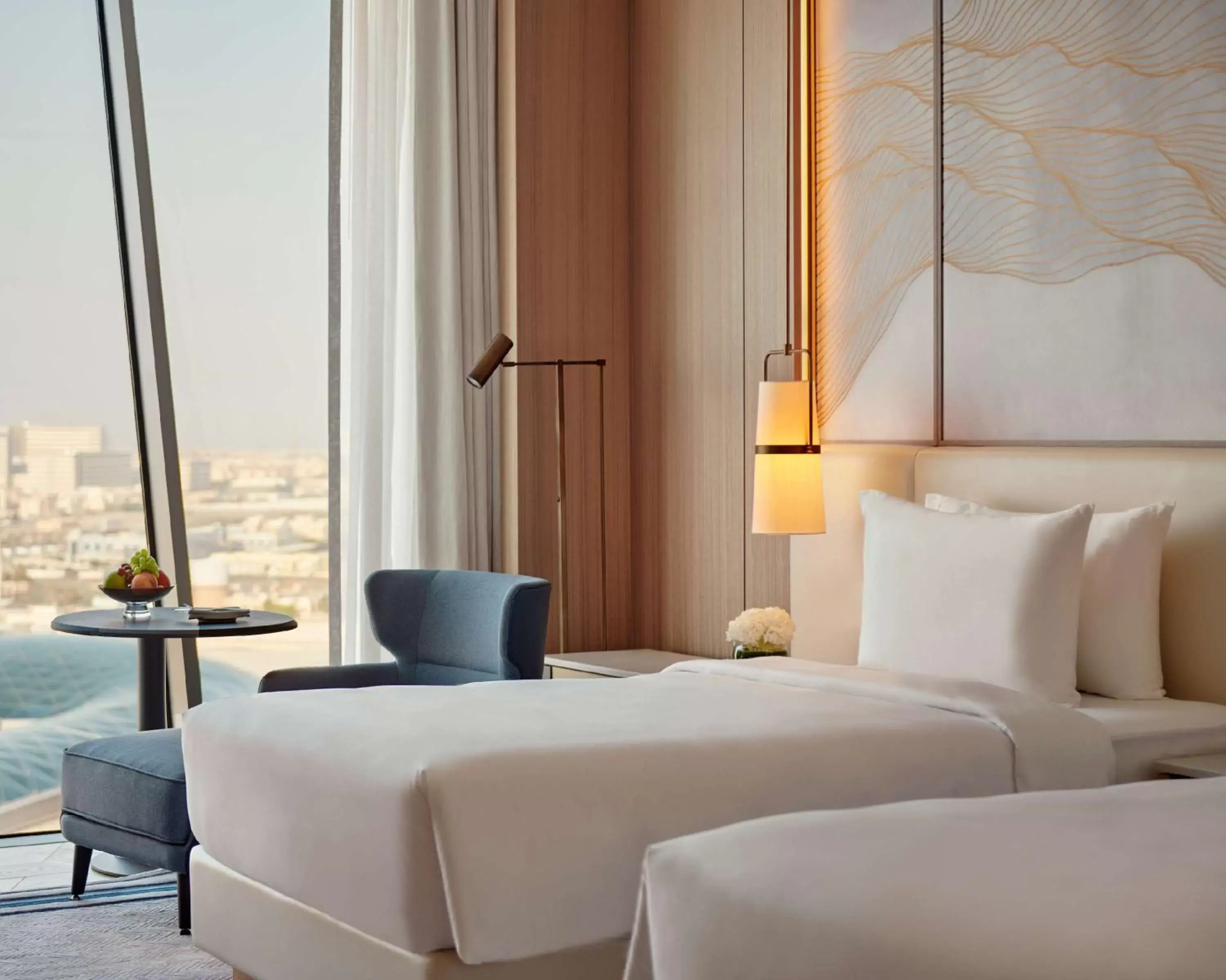 Bedroom, Bed in Grand Hyatt Kuwait