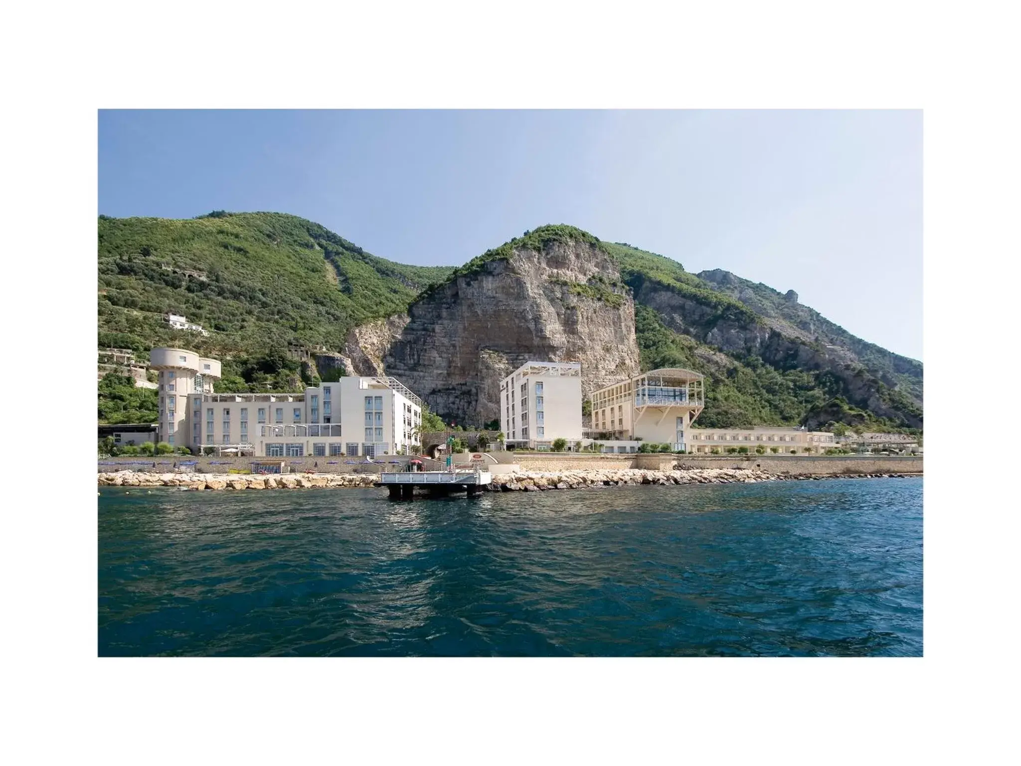 Facade/entrance in Towers Hotel Stabiae Sorrento Coast