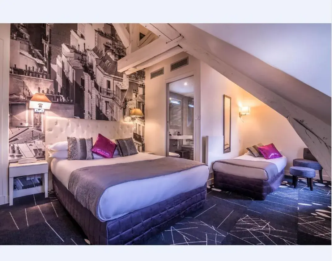 Bed in Hotel Ascot Opera Bed in Hotel Ascot Opera