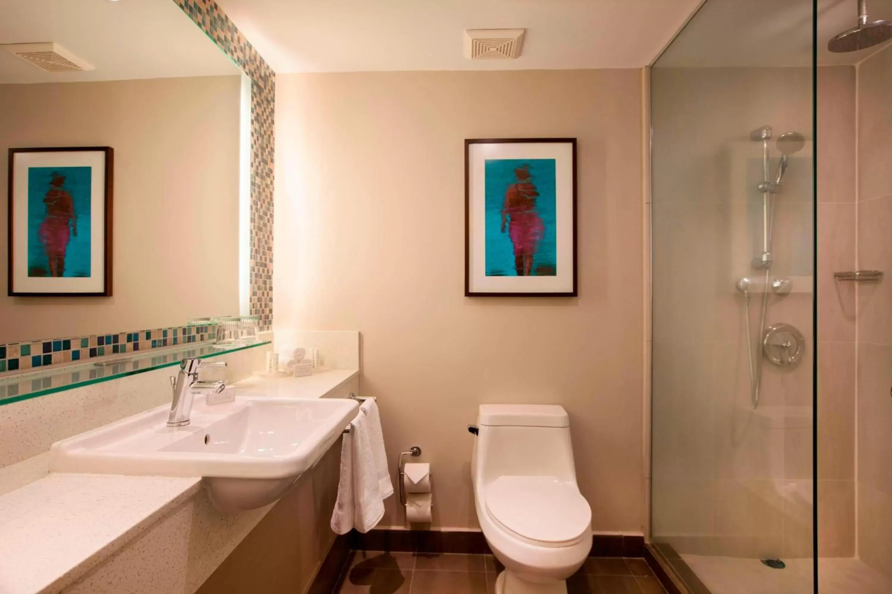 Bathroom in Courtyard by Marriott Isla Verde Beach Resort