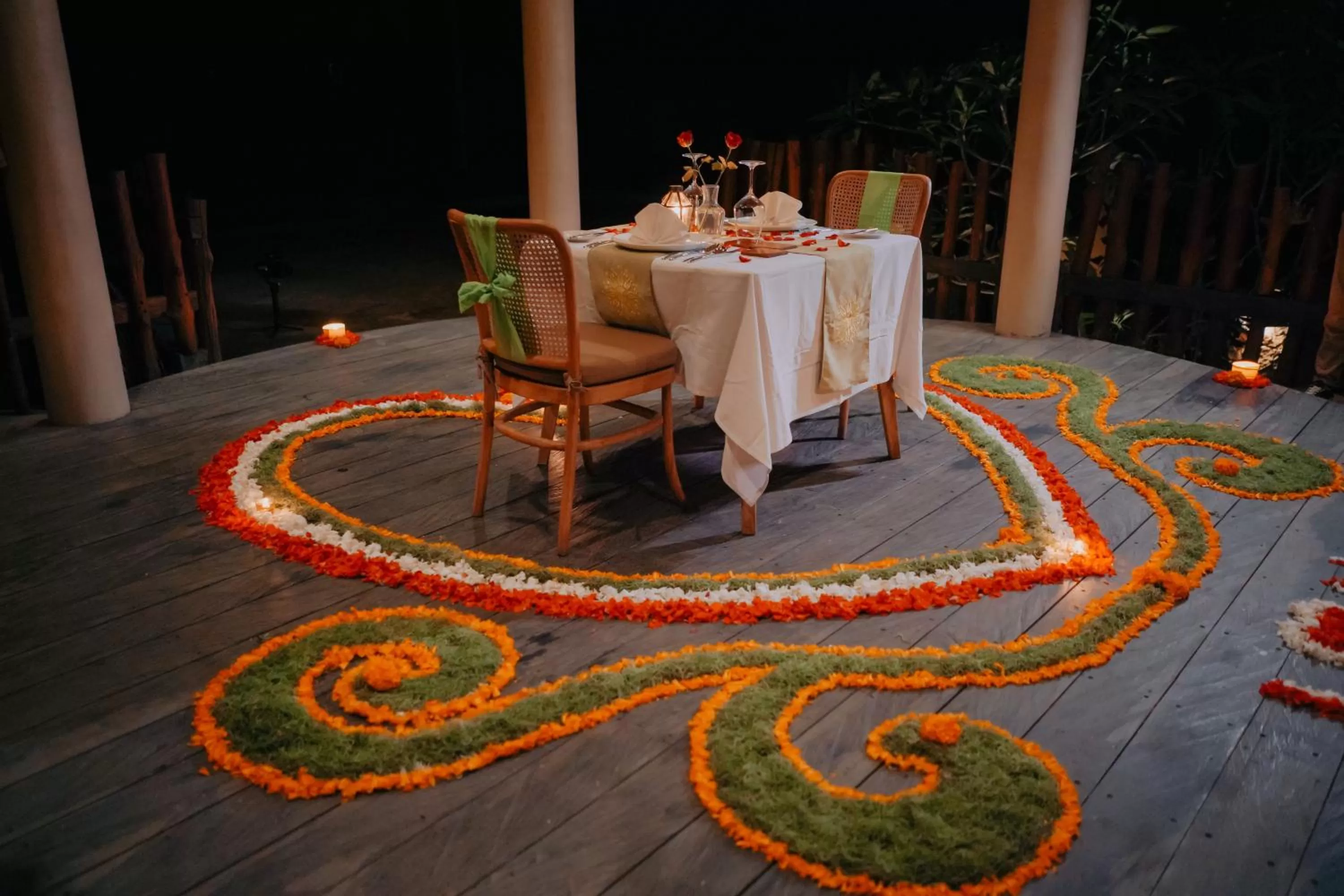 Dinner in The Alena Resort a Pramana Experience