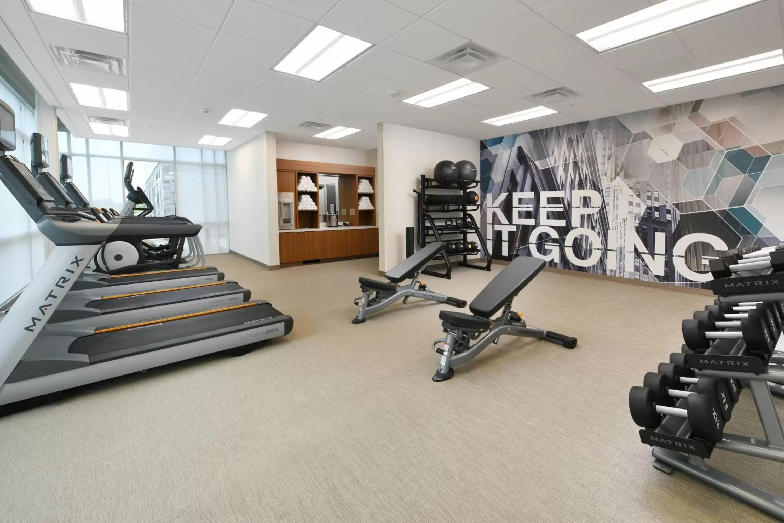 Fitness centre/facilities, Fitness Center/Facilities in SpringHill Suites Dallas DFW Airport South/CentrePort