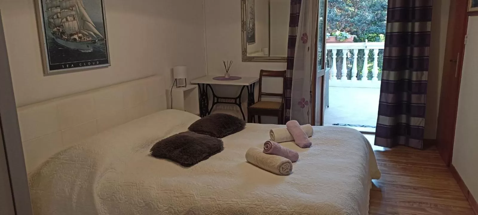 Bed in Rooms Barbieri Rovinj