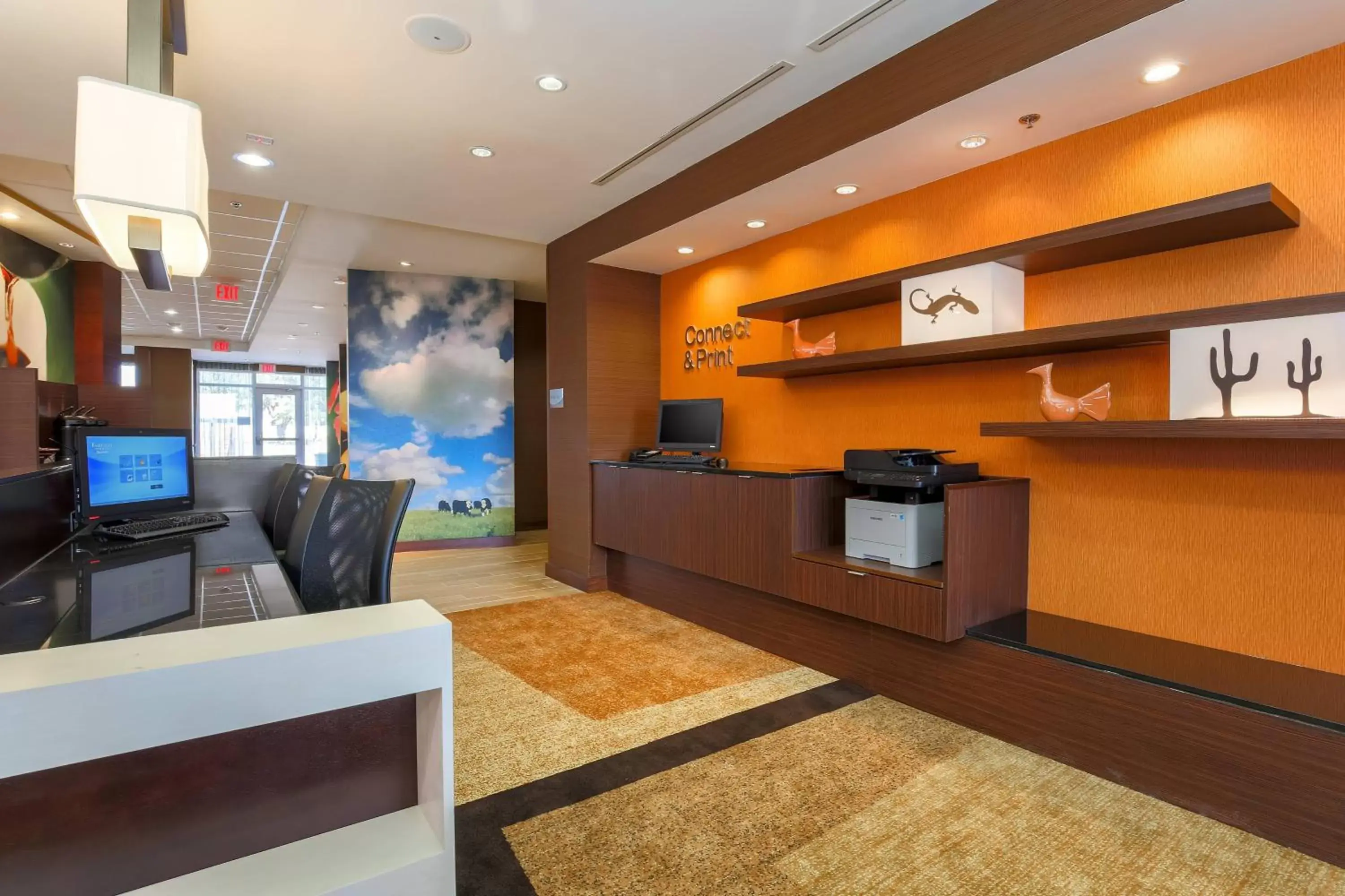 Business facilities, Lobby/Reception in Fairfield Inn & Suites by Marriott Cuero