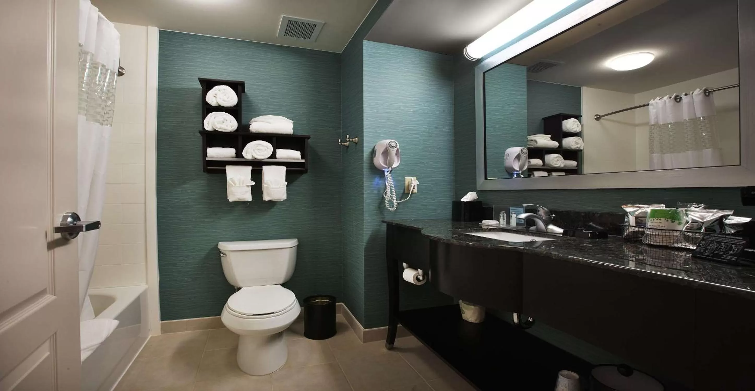 Bathroom in Hampton Inn New Albany