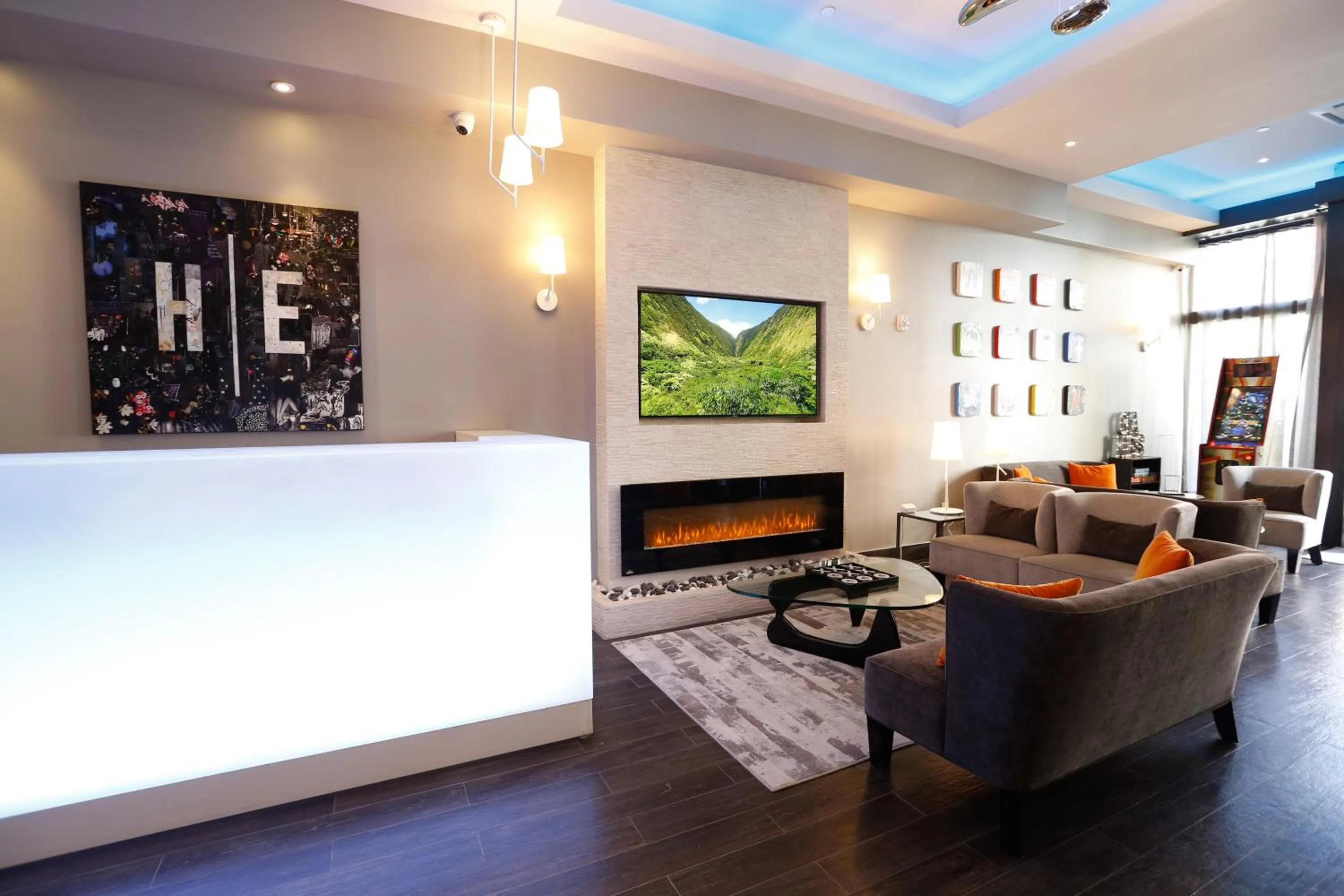 Lobby or reception in Hotel EPIK