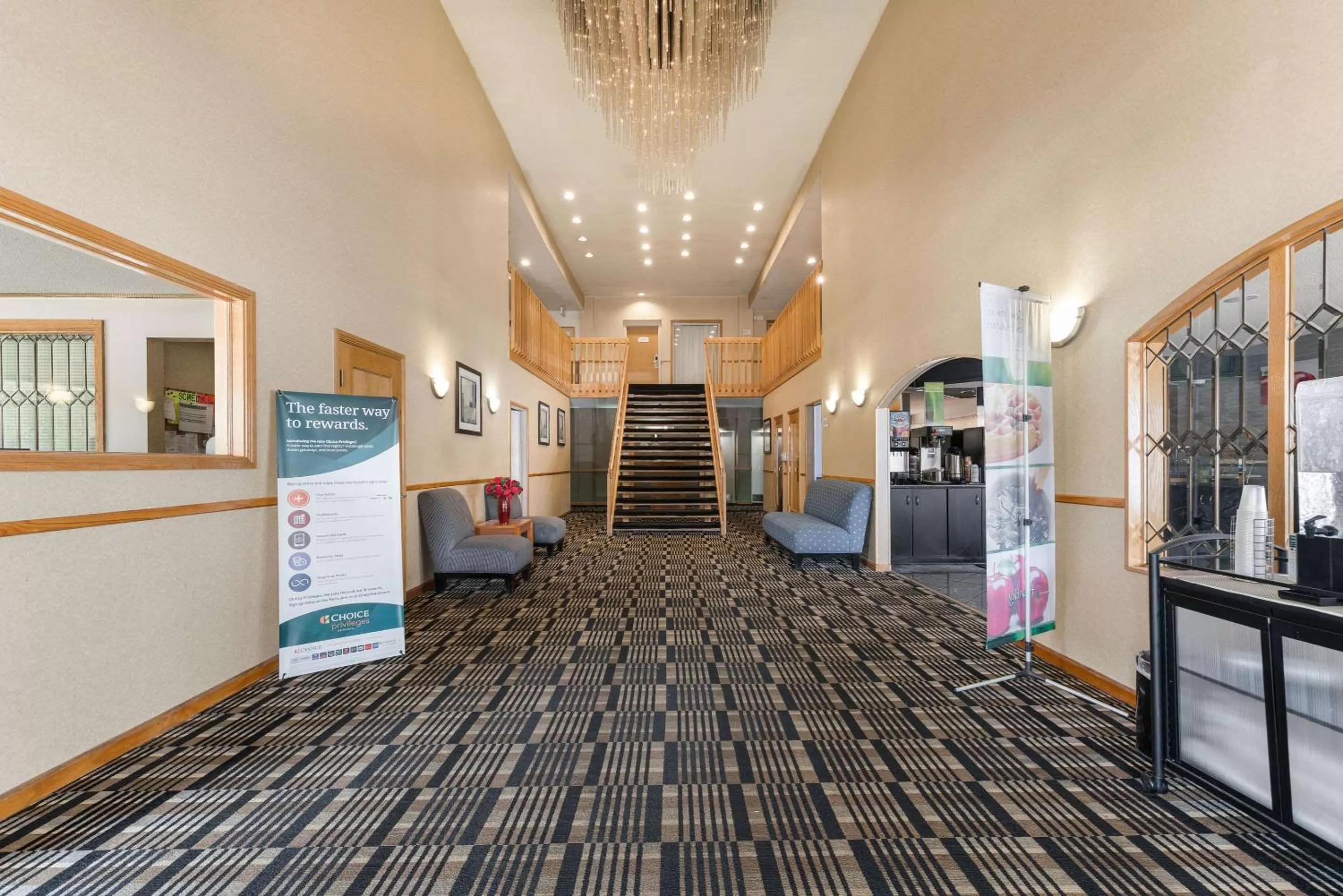 Lobby or reception in Quality Inn & Suites Portage Central