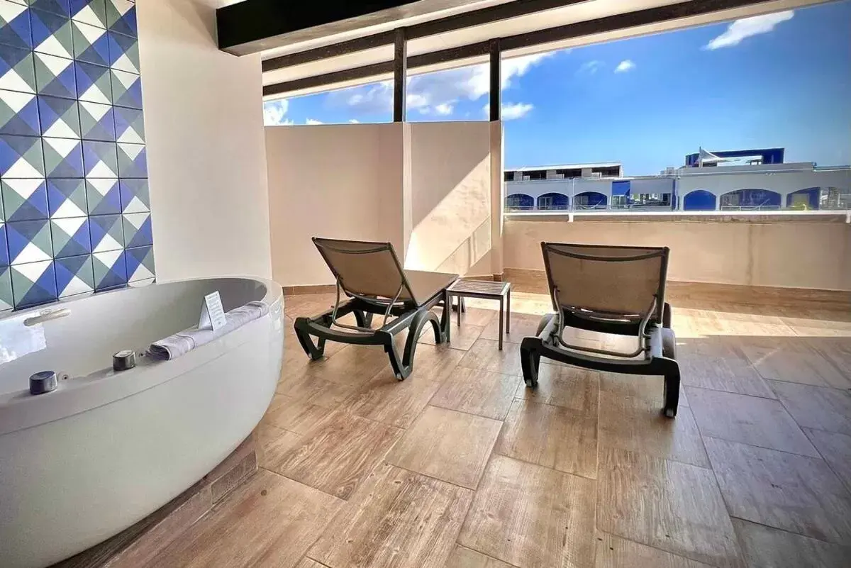 Balcony/Terrace in Hard Rock Hotel Riviera Maya- Heaven Section (Adults Only) All Inclusive