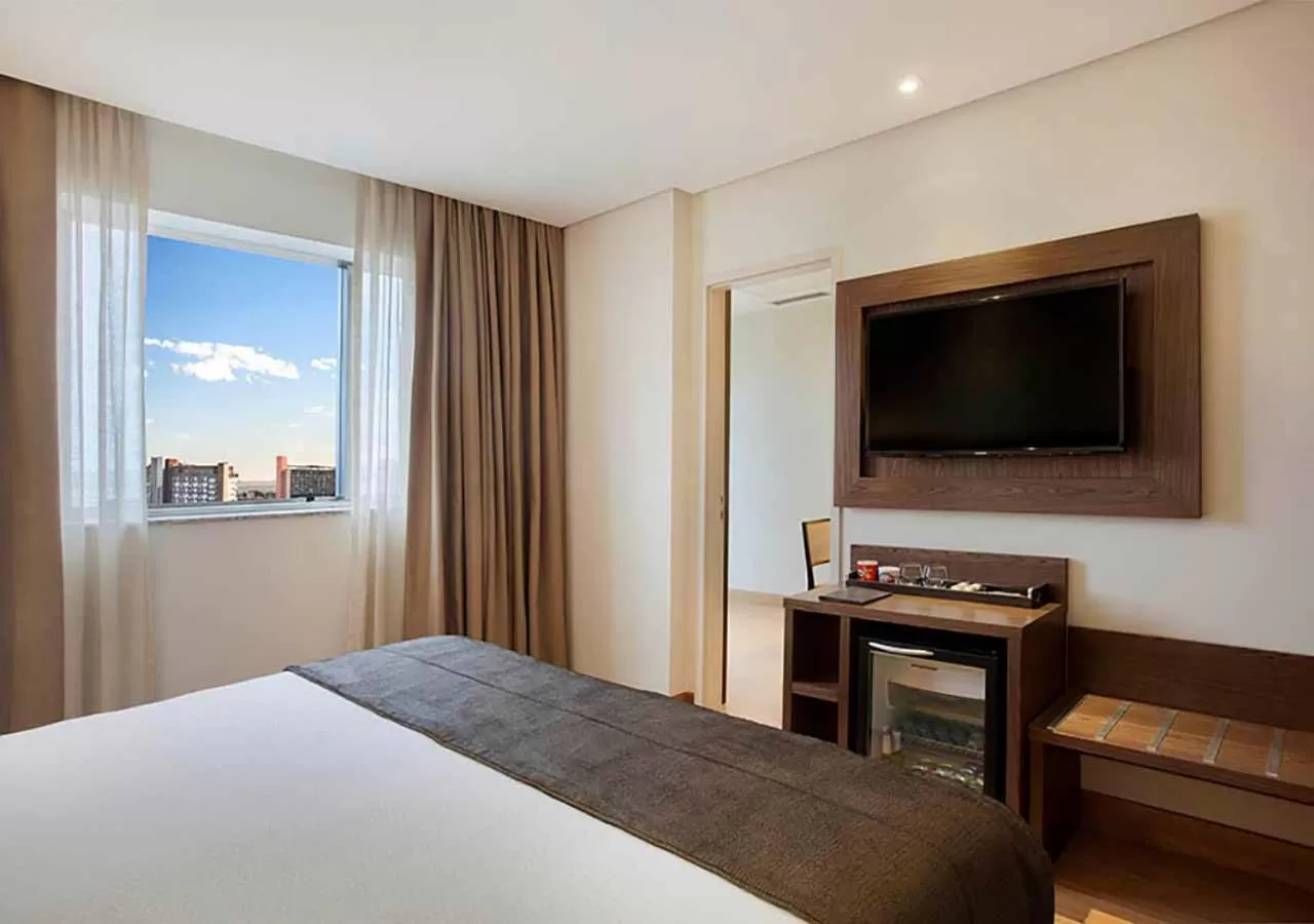 Bedroom, Bed in Windsor Brasilia Hotel