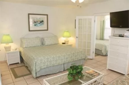 Bed in Queens Gate Resort