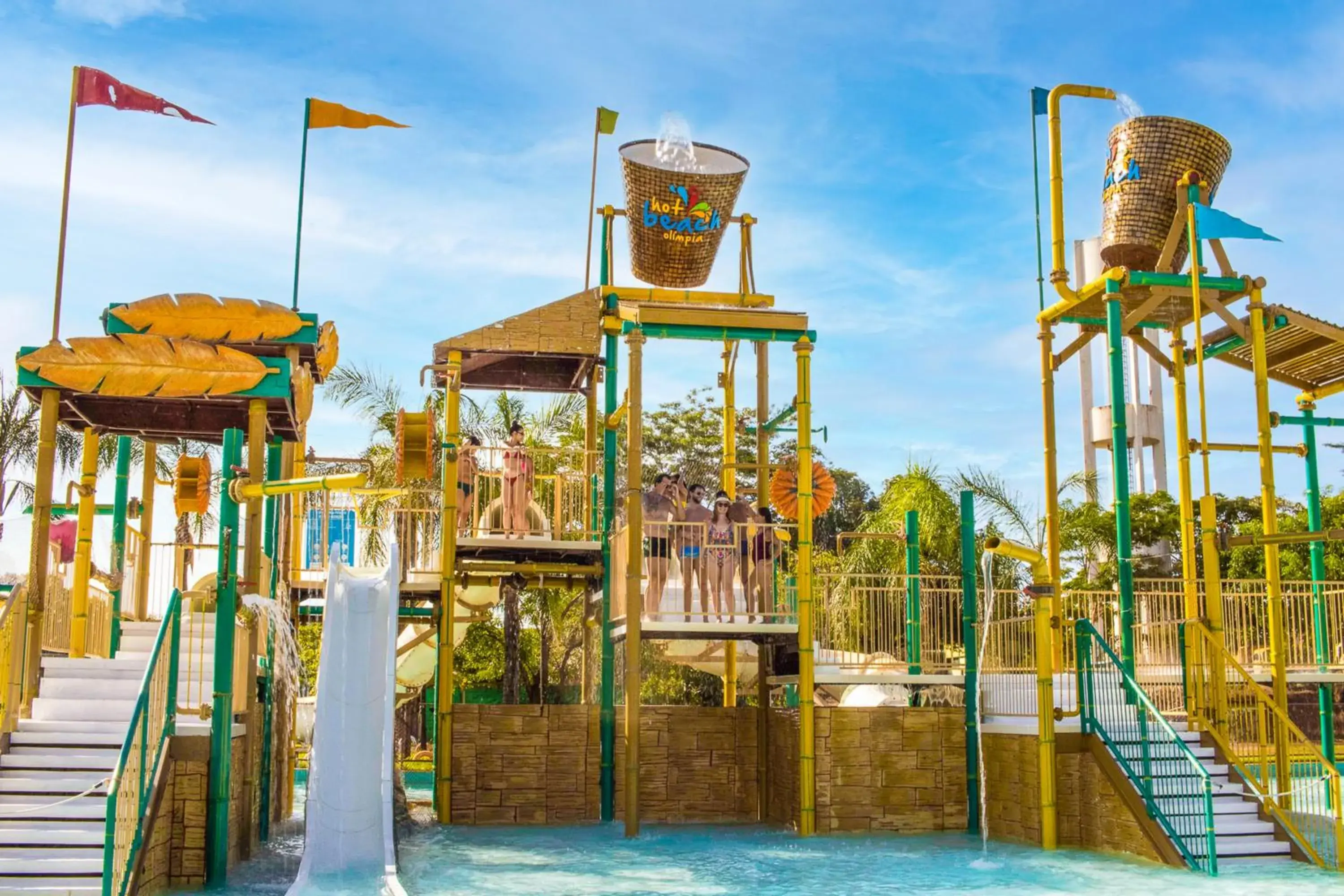 Children play ground, Children's Play Area in Hot Beach Resort