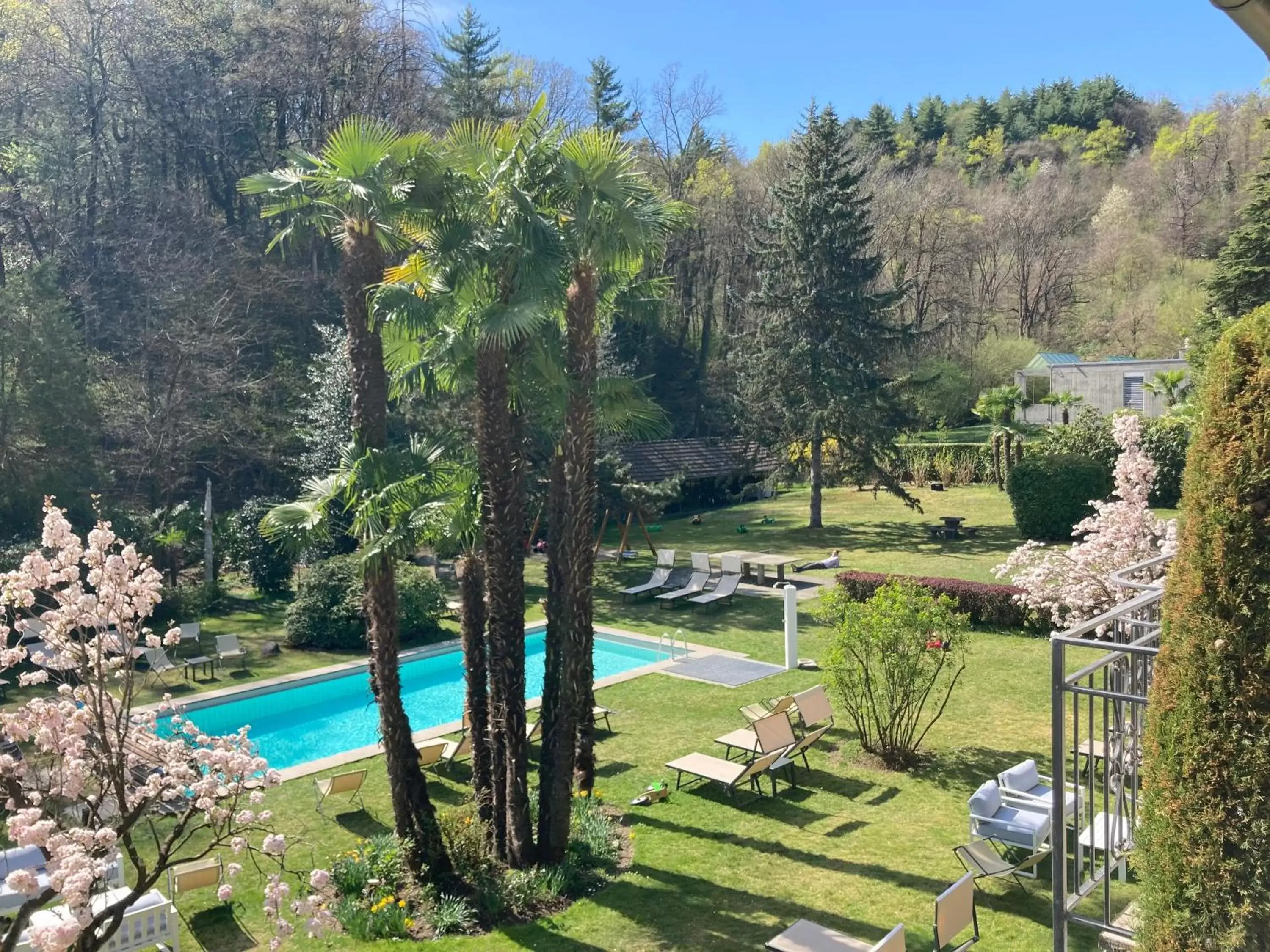 Garden, Pool View in Garni Villa Siesta Park