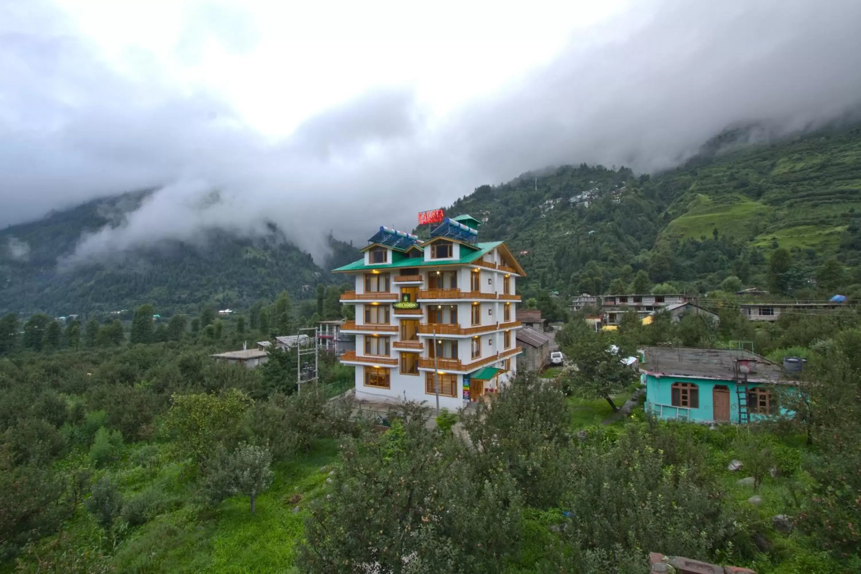 Bird's eye view in Kalista Resort Bird's eye view in Kalista Resort