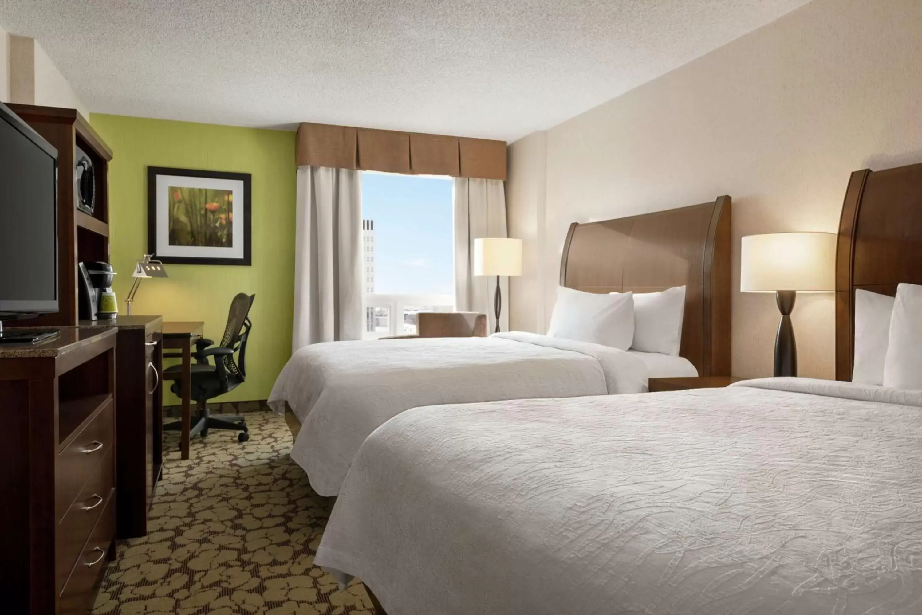 Bedroom, Bed in Hilton Garden Inn Saskatoon Downtown Bedroom, Bed in Hilton Garden Inn Saskatoon Downtown