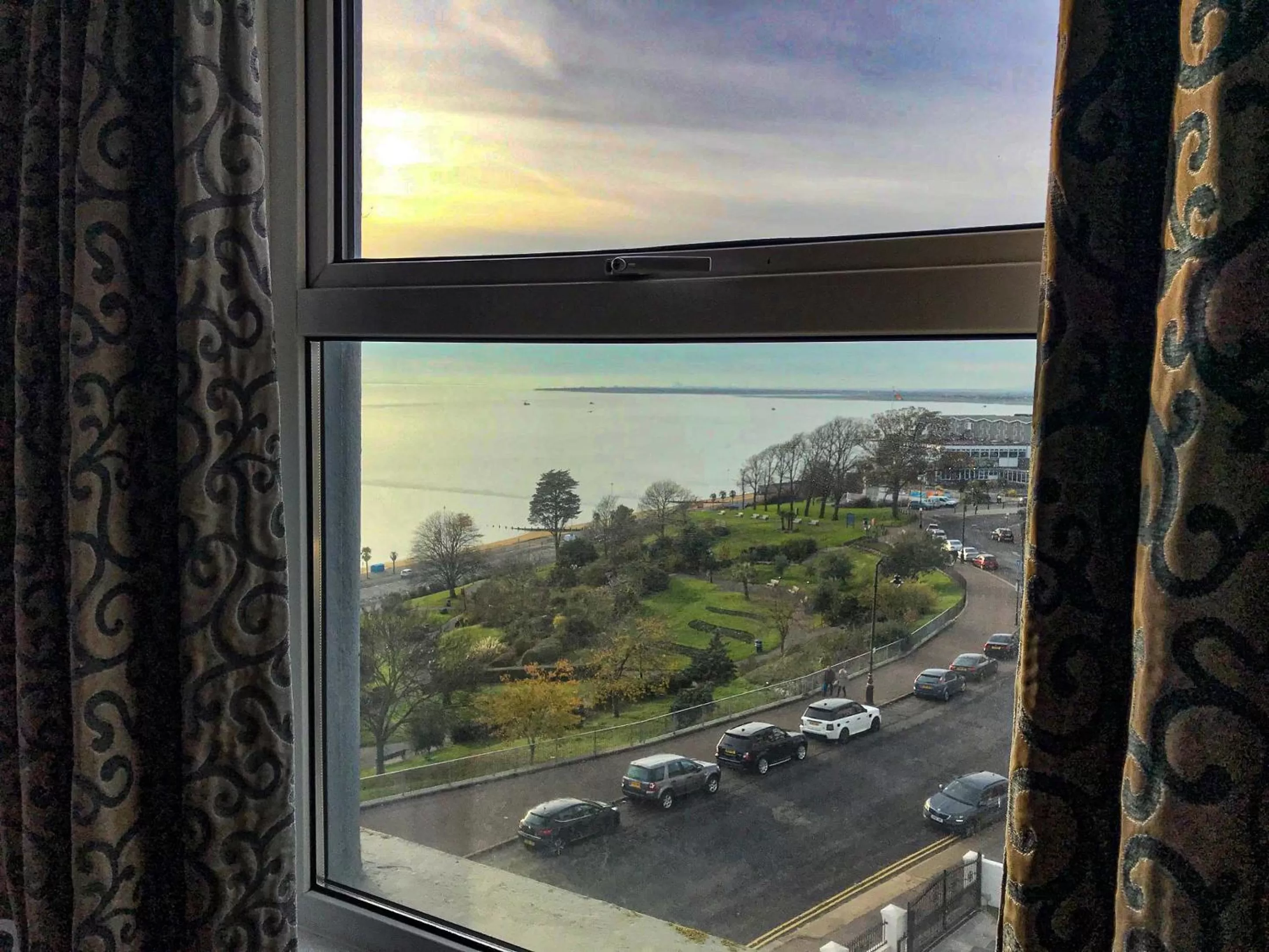 Sea view in Muthu Westcliff Hotel (Near London Southend Airport)