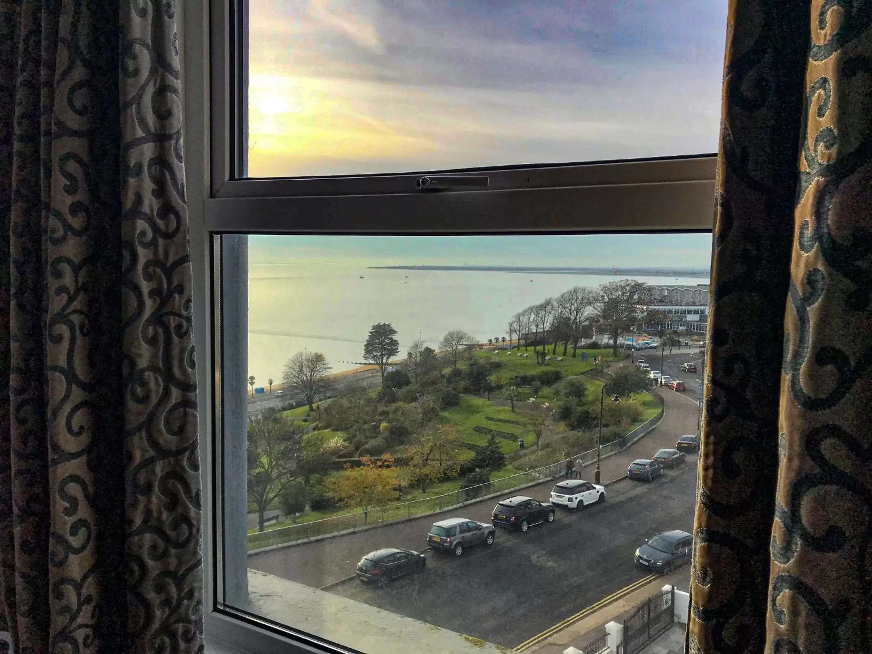 Sea view in Muthu Westcliff Hotel (Near London Southend Airport)