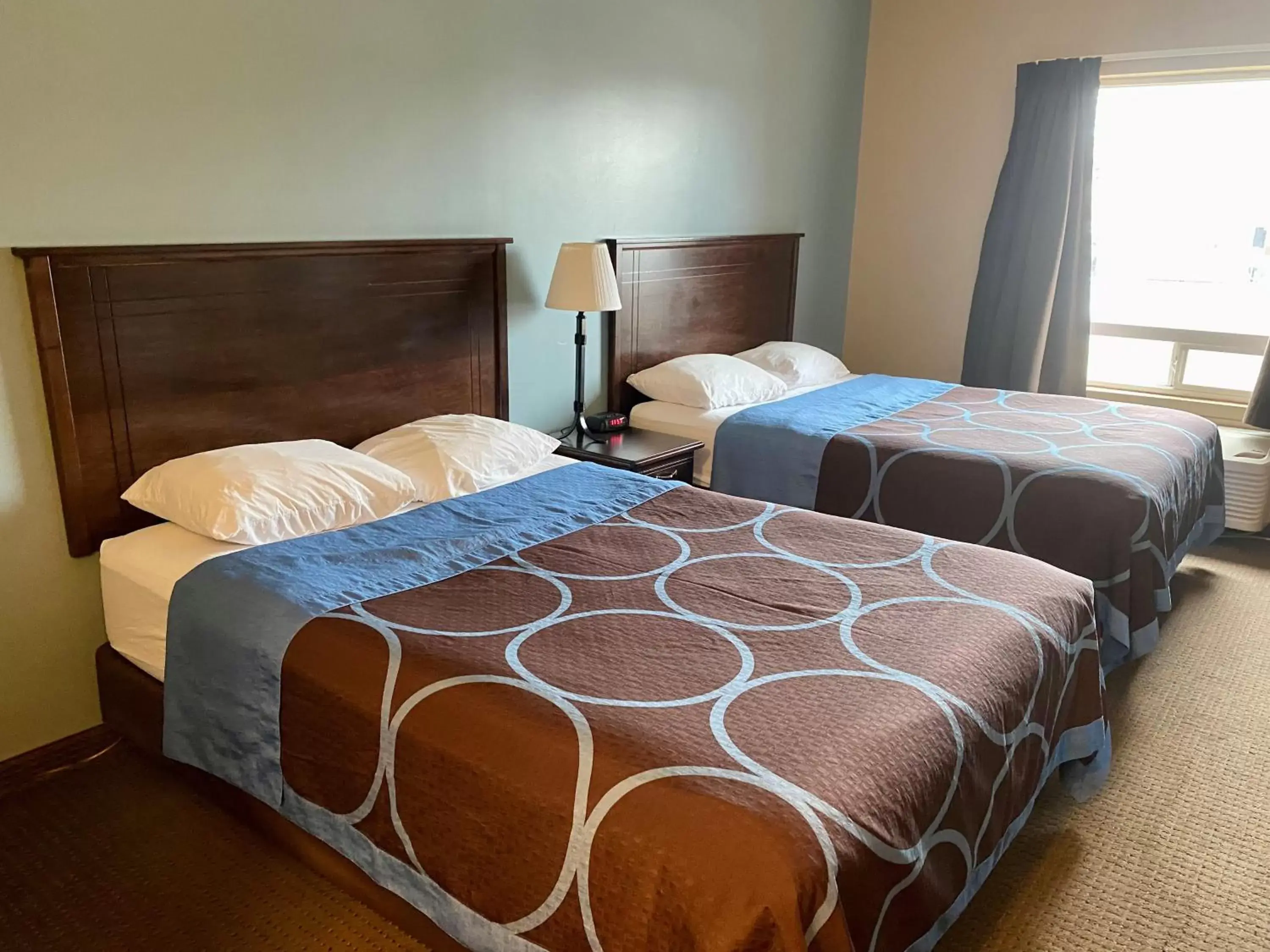 Bed in Super 8 by Wyndham Edmonton South