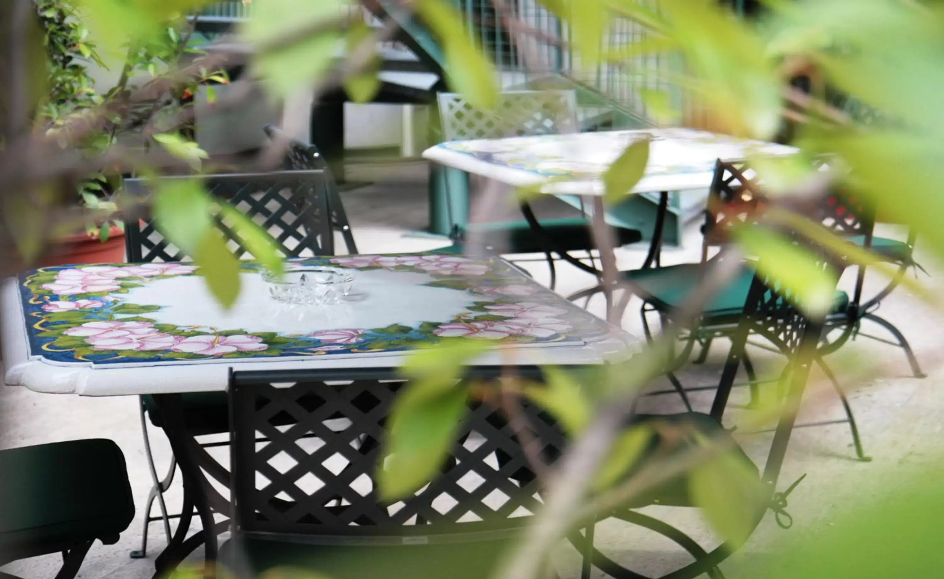 Patio, Restaurant/Places to Eat in Hotel Internazionale