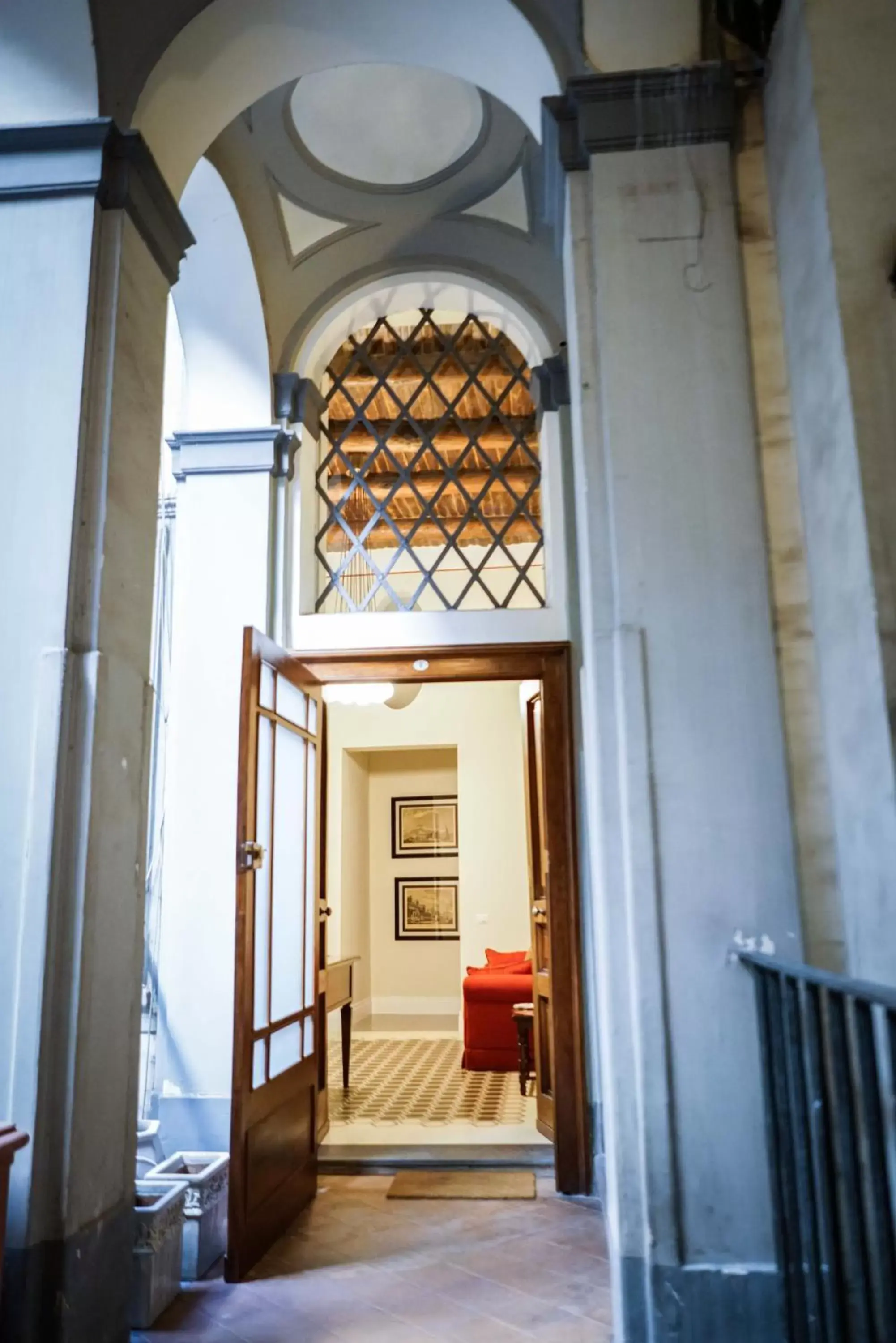 Facade/entrance in Palazzo Toledano