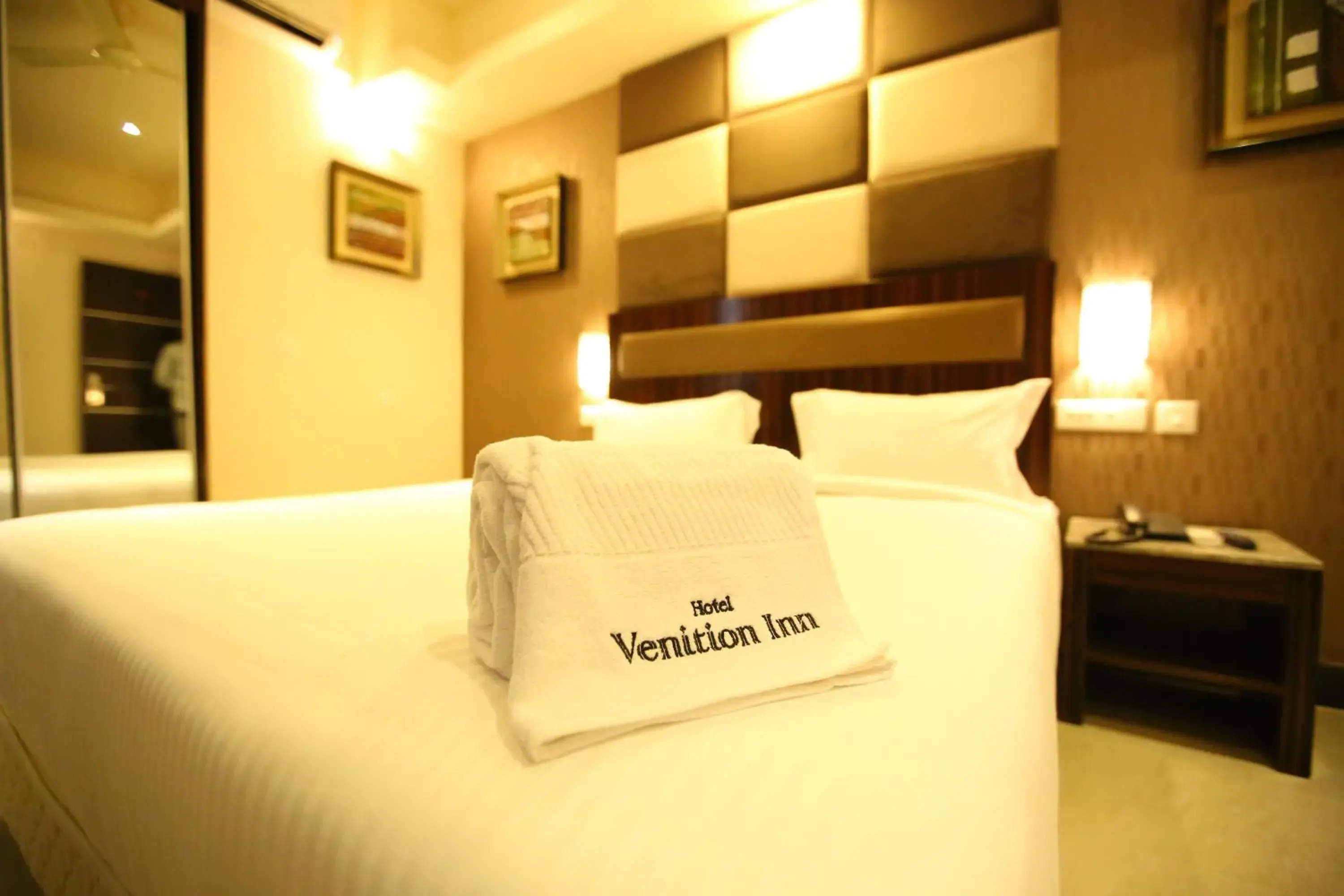 Bed in Hotel Venition Inn