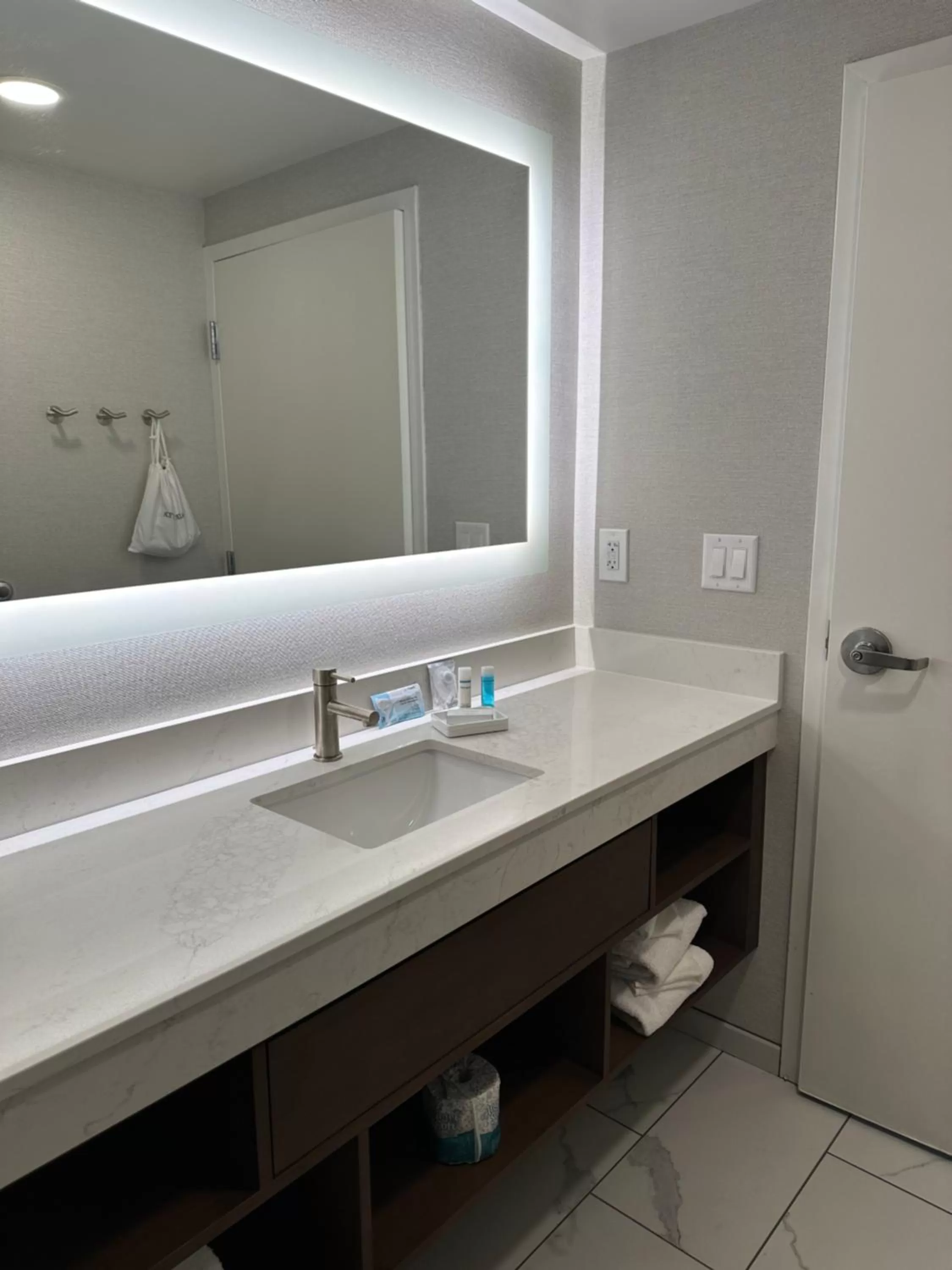 Bathroom in Hampton Inn Virginia Beach-Oceanfront South