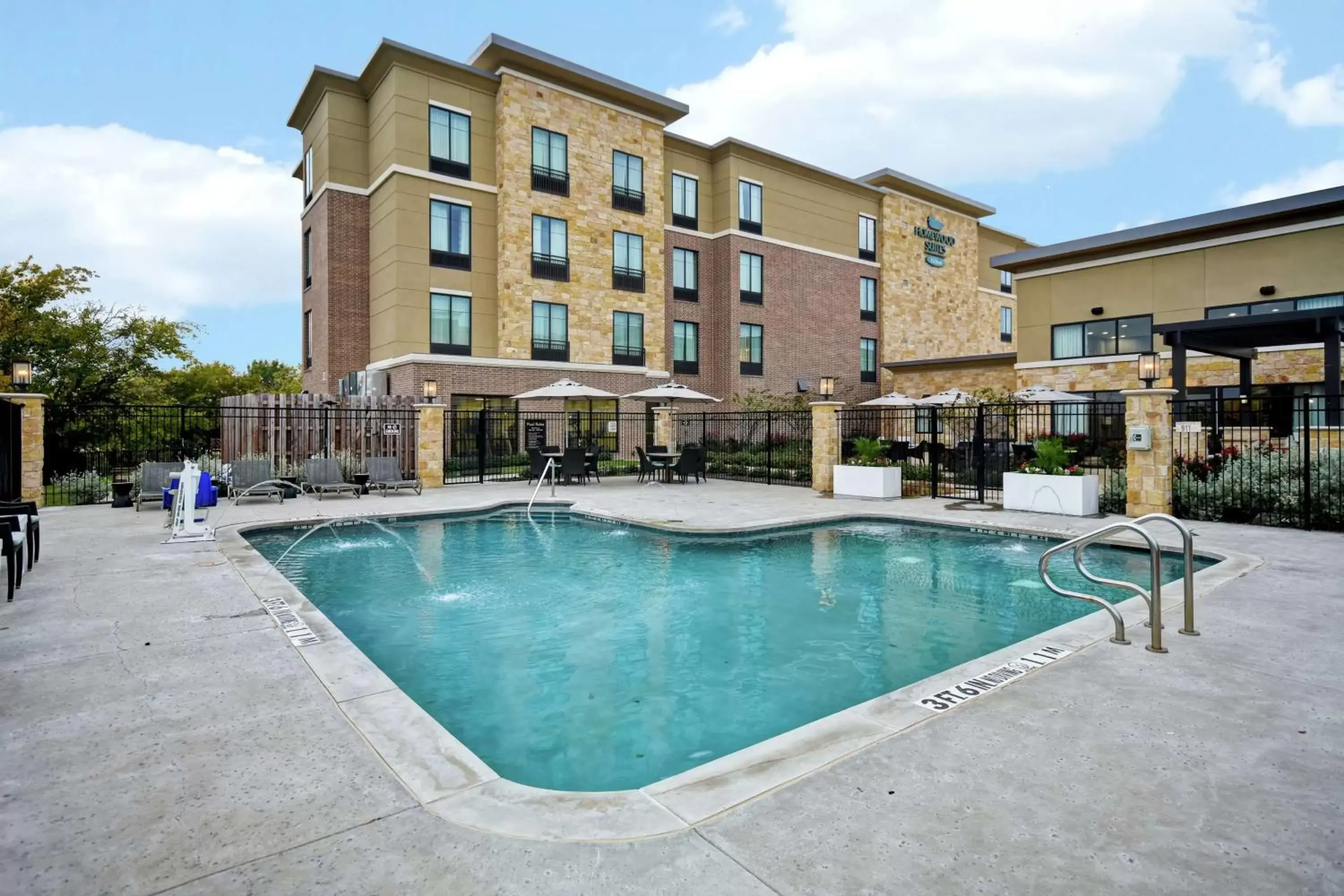 Pool view, Property Building in Homewood Suites by Hilton Dallas Arlington South