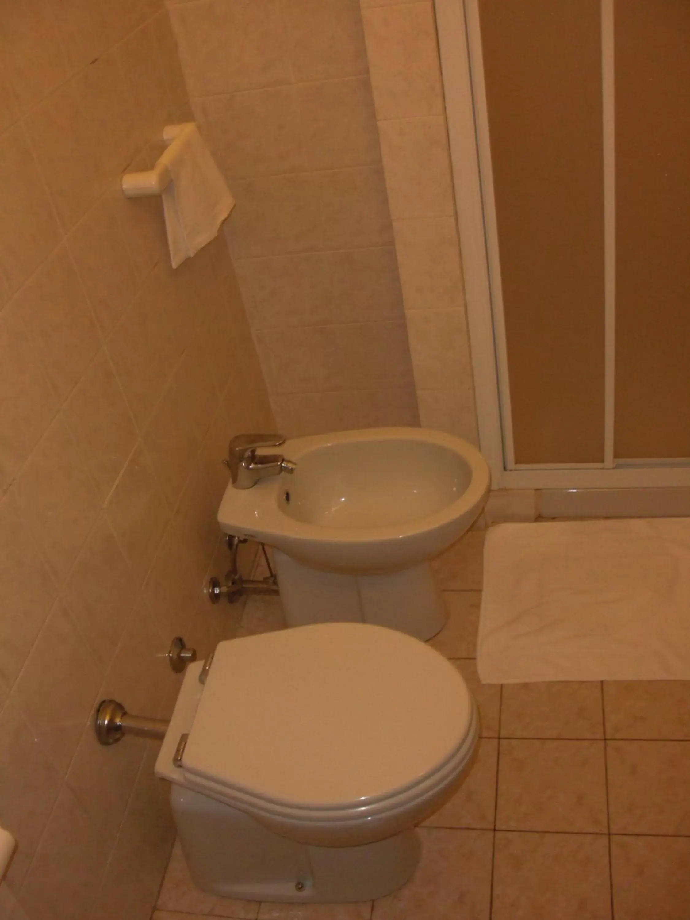 Shower, Bathroom in Hotel Legnano