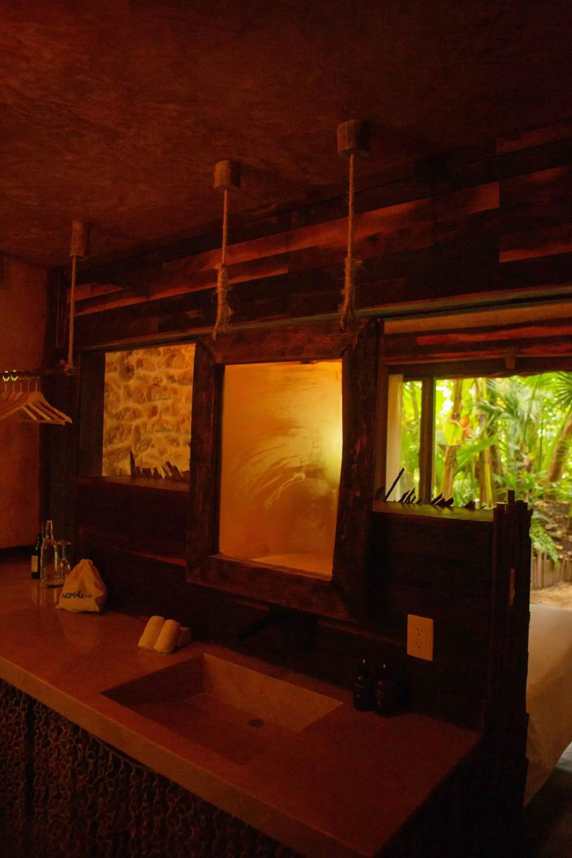 Bathroom in Nomads Hotel, Hostel & Beachclub