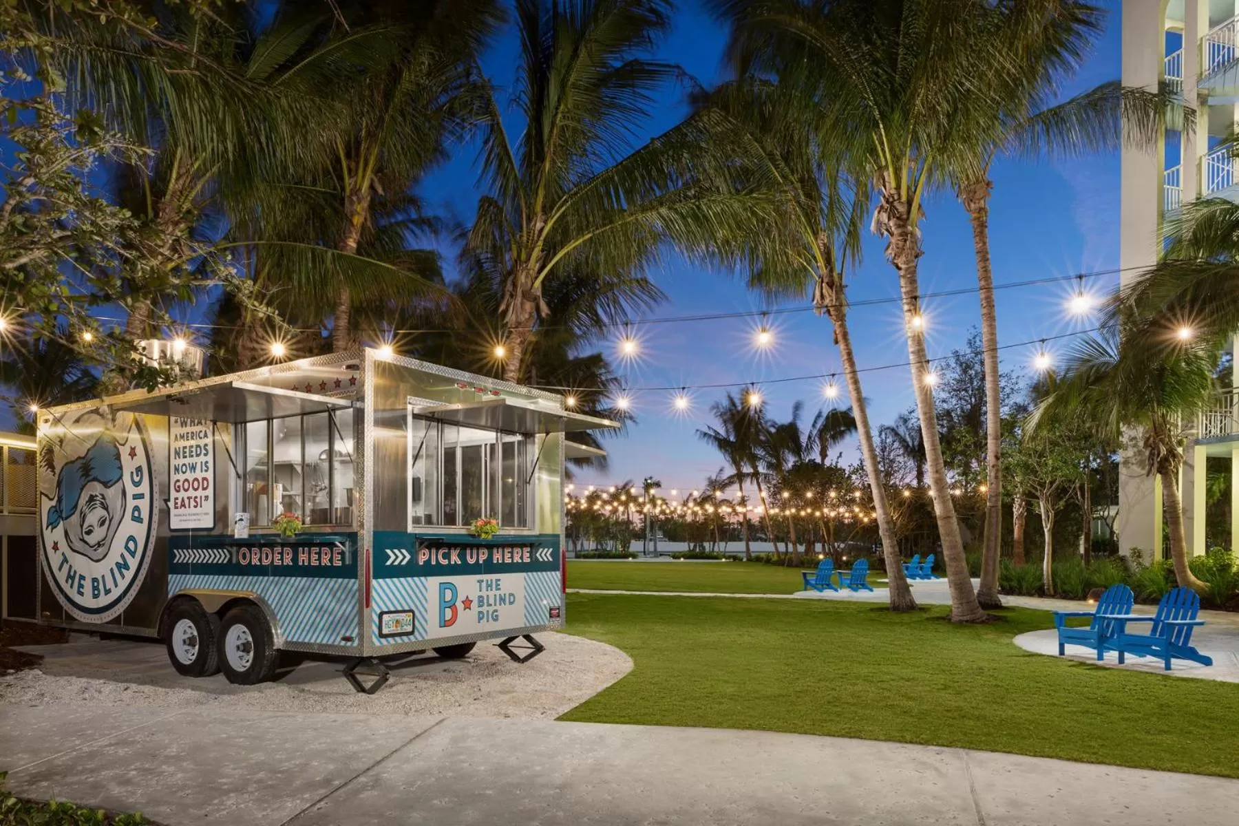 Property building in The Gates Hotel Key West