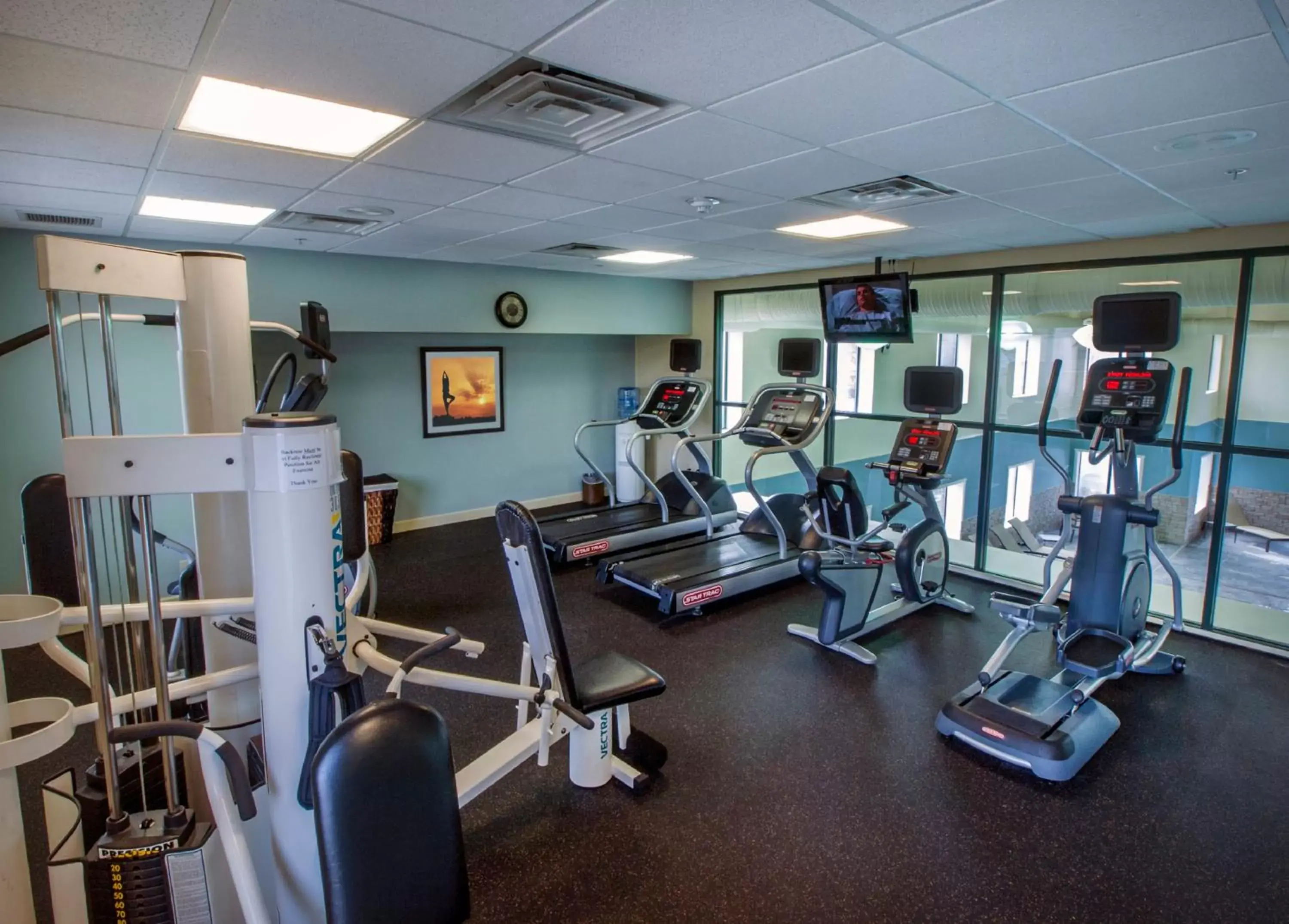 Fitness centre/facilities, Fitness Center/Facilities in Holiday Inn Express & Suites Buffalo Airport, an IHG Hotel