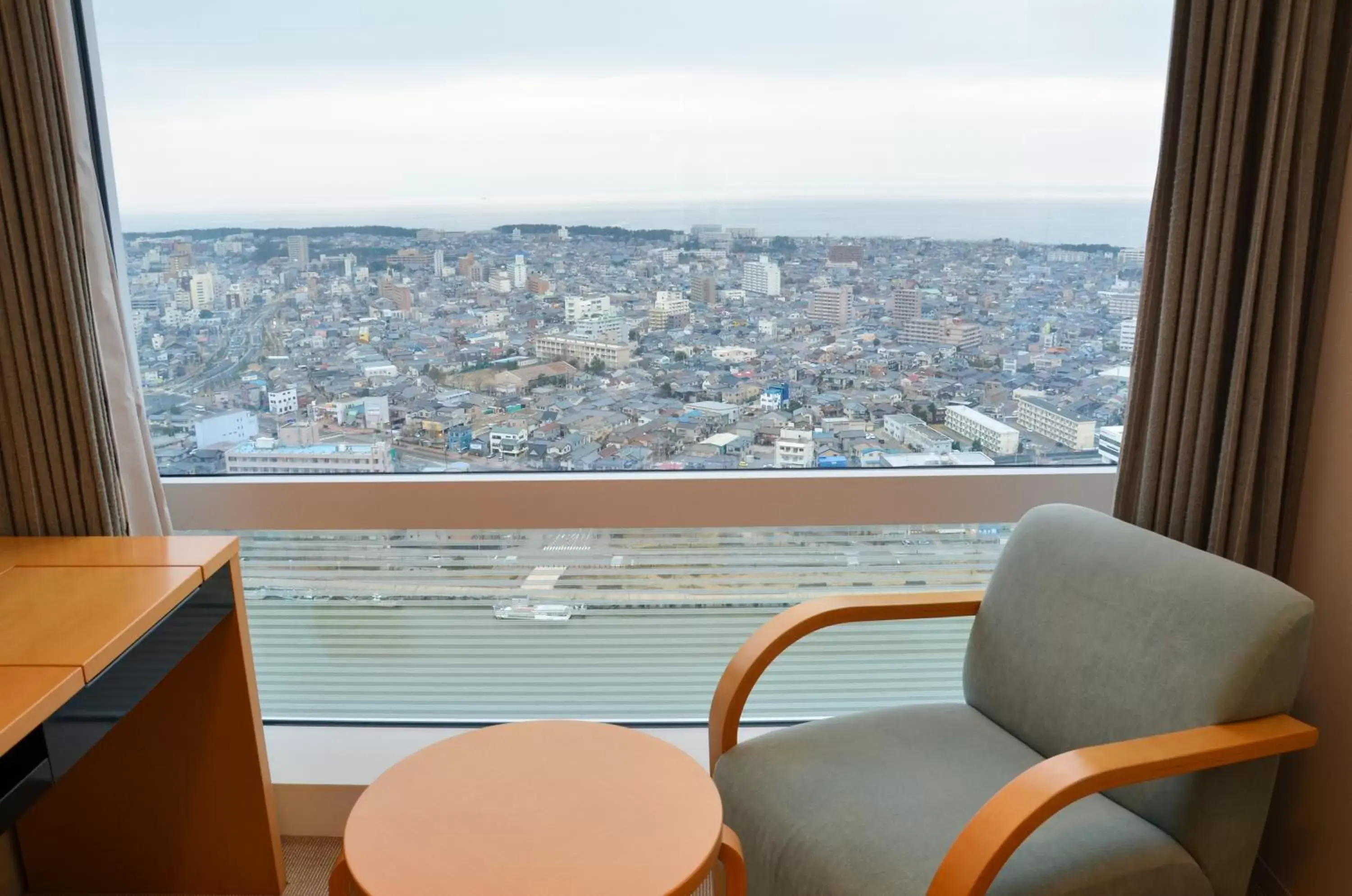 River view in Hotel Nikko Niigata