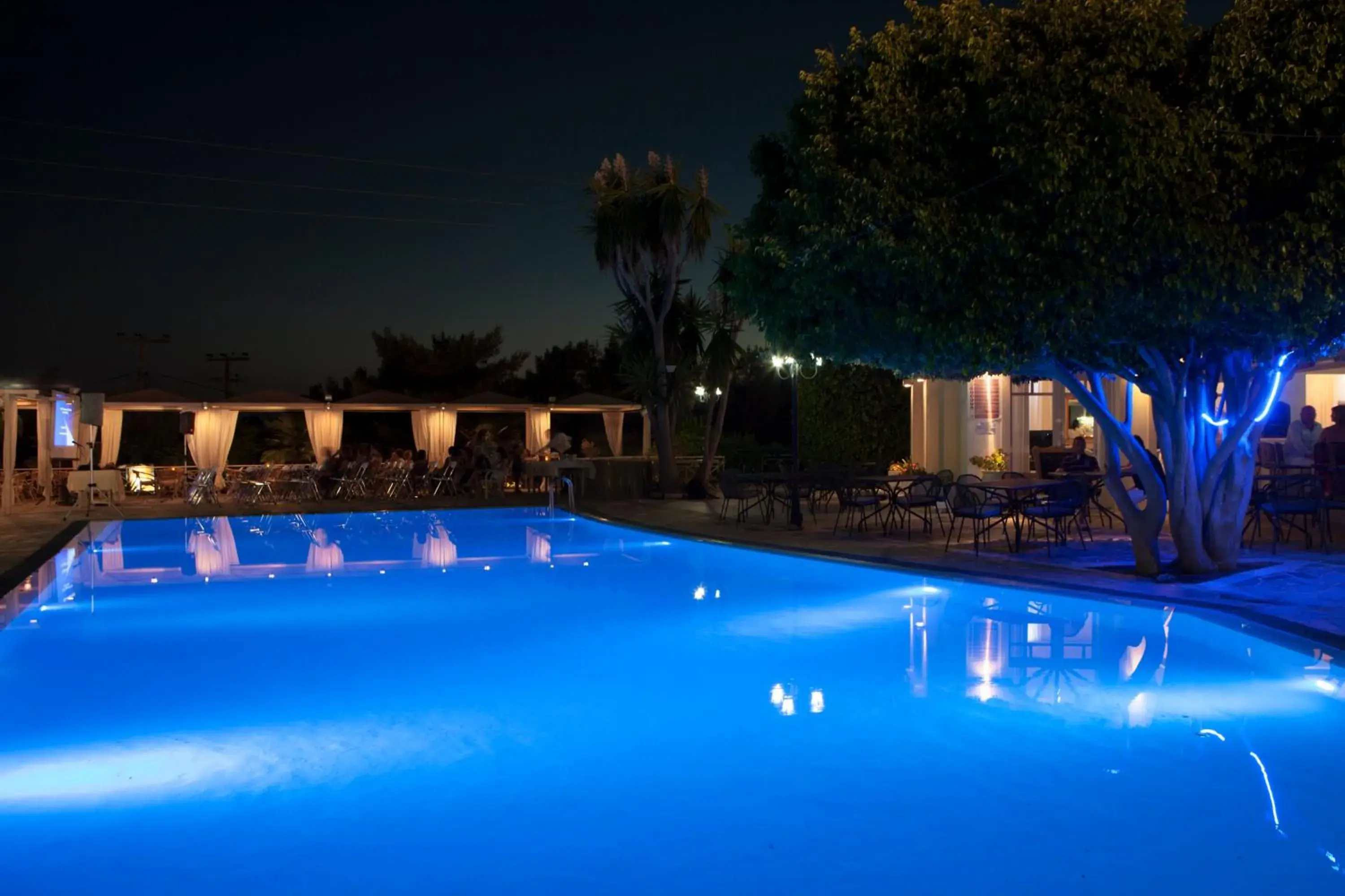 Night, Swimming Pool in Princess Hotel