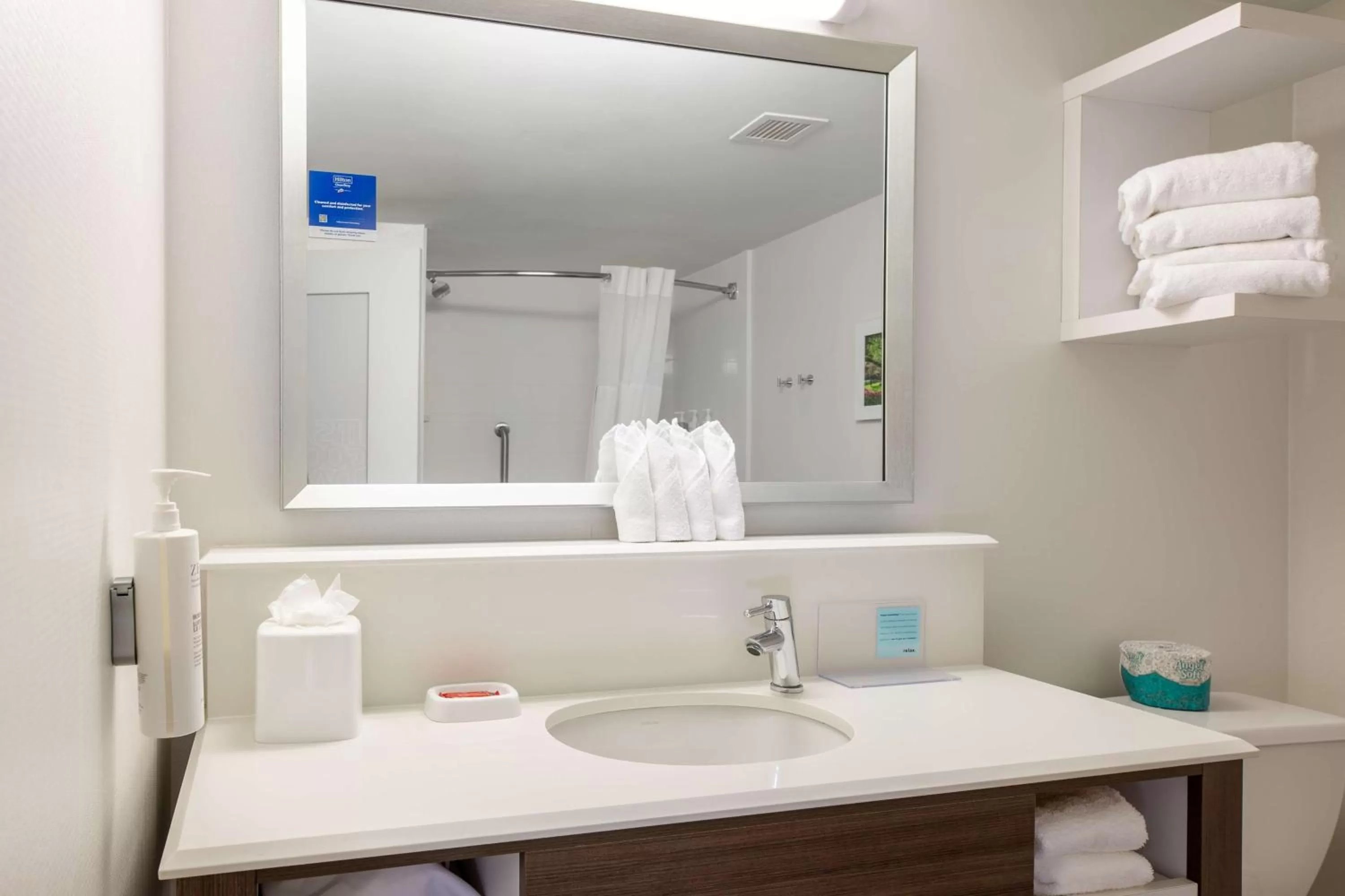 Bathroom in Hampton Inn Columbia I-26/Harbison Blvd