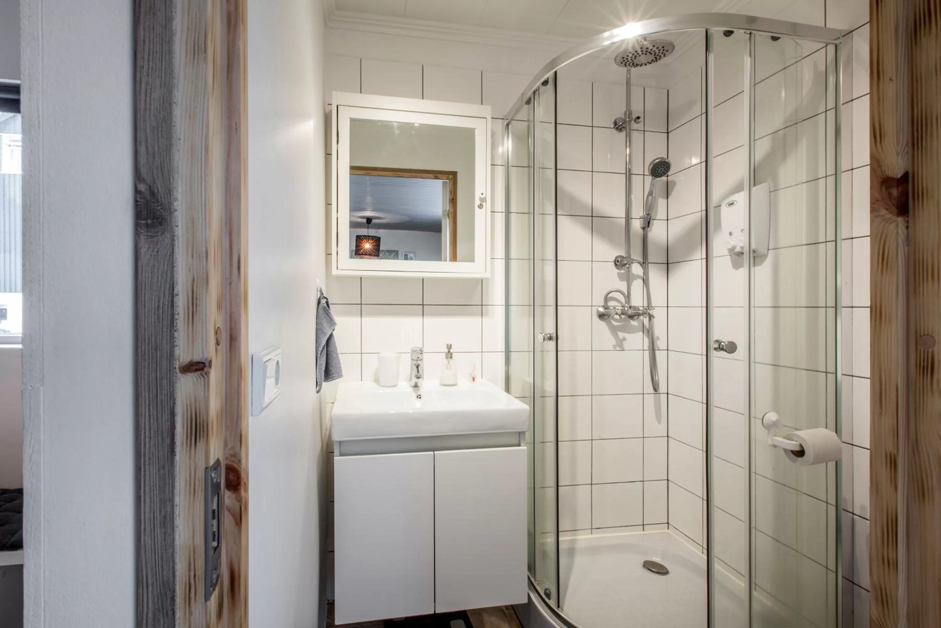 Shower, Bathroom in Blue House B&B