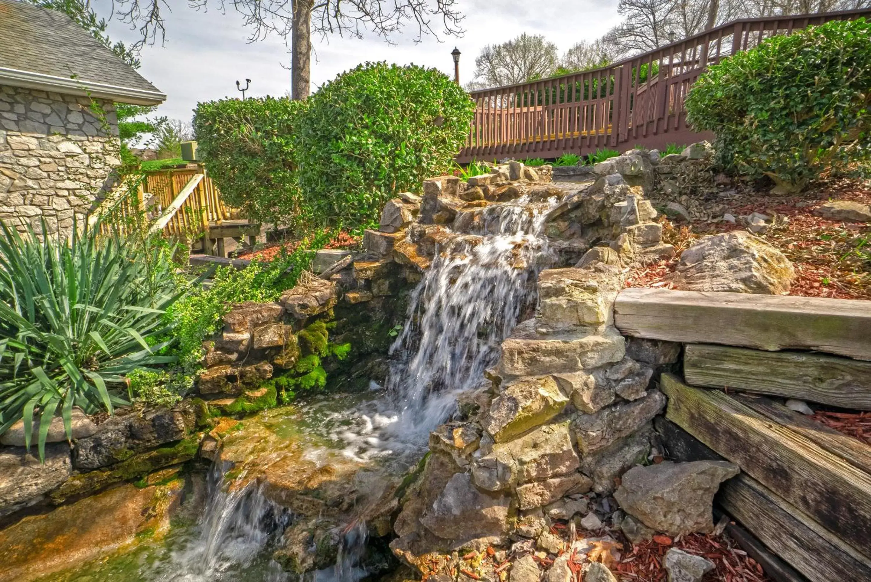 Garden in The Stone Castle Hotel & Conference Center