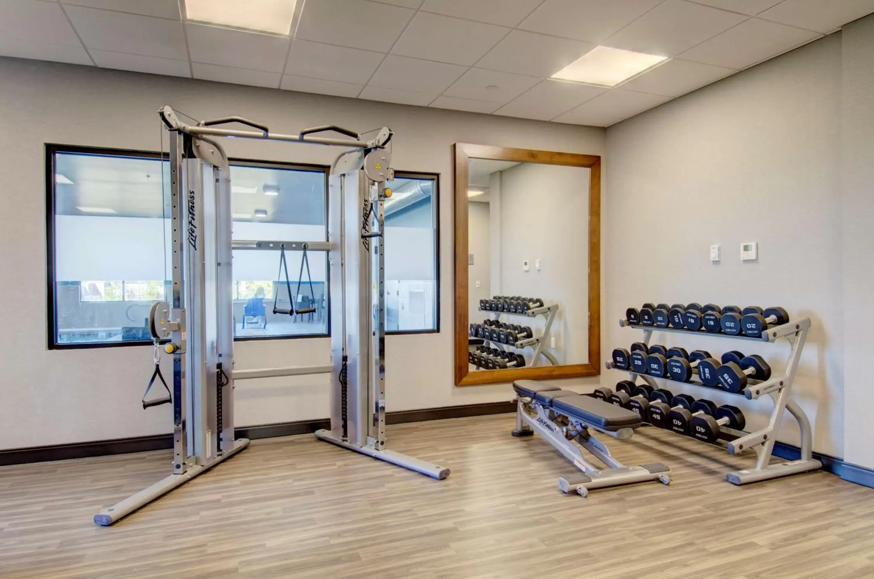 Fitness centre/facilities in Hampton Inn & Suites Portland West Fitness centre/facilities in Hampton Inn & Suites Portland West