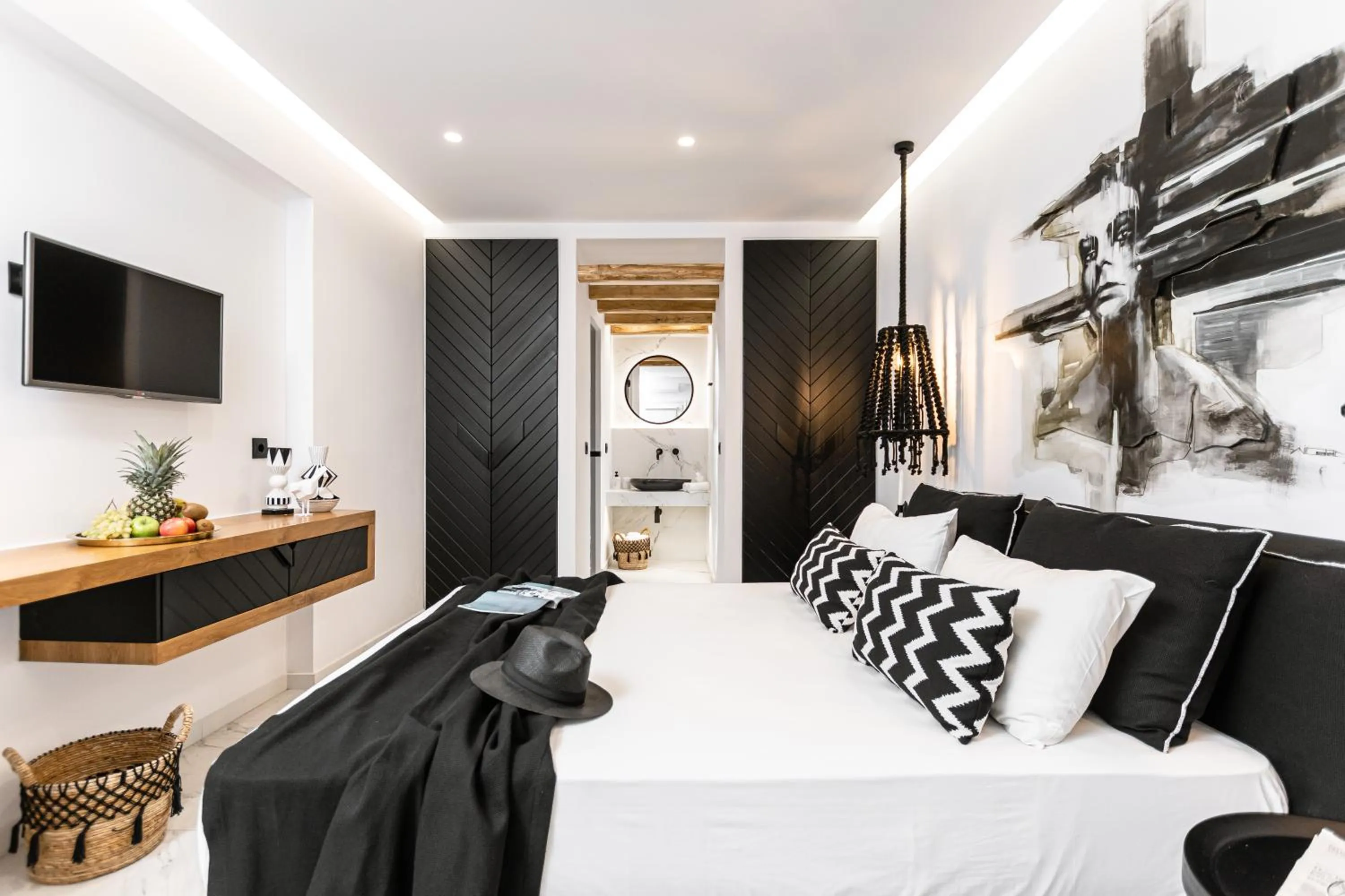 Bed in Hotel Palatia