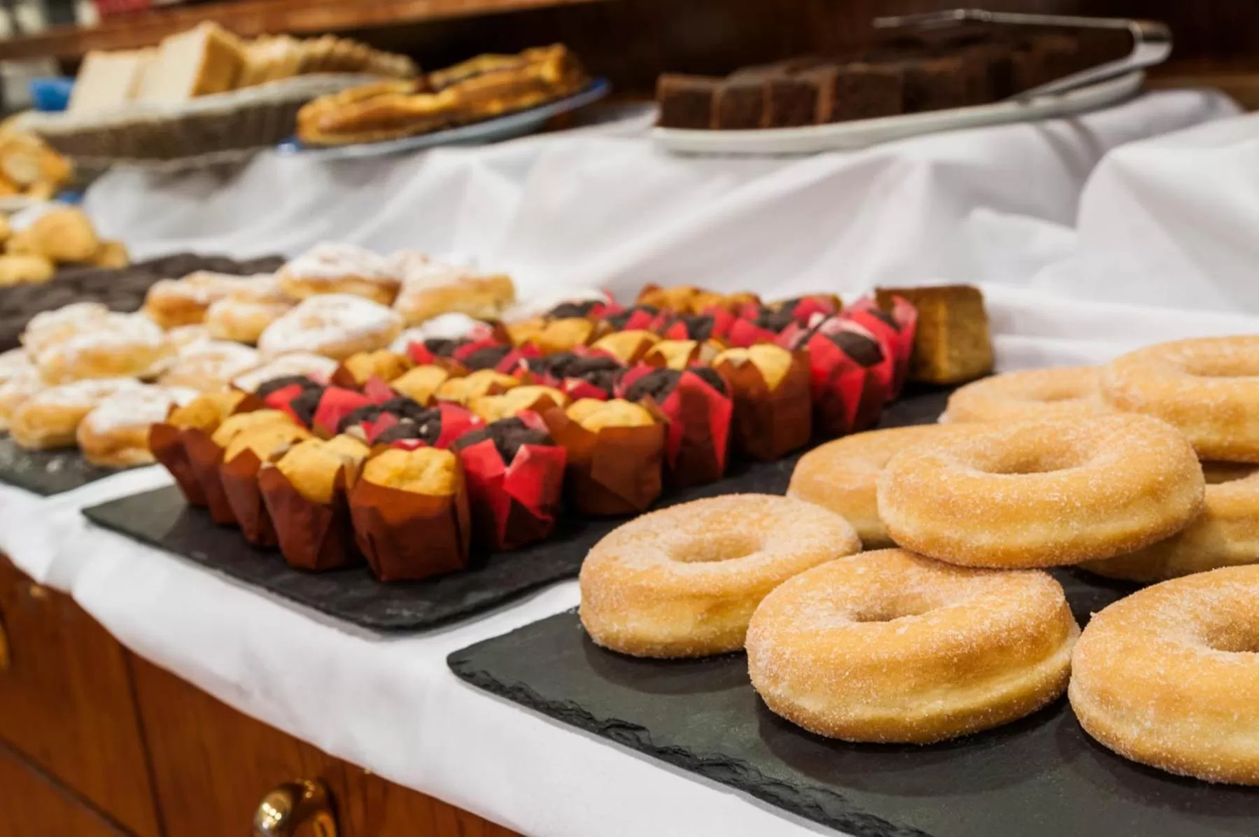 Buffet breakfast in Hotel Gaudi