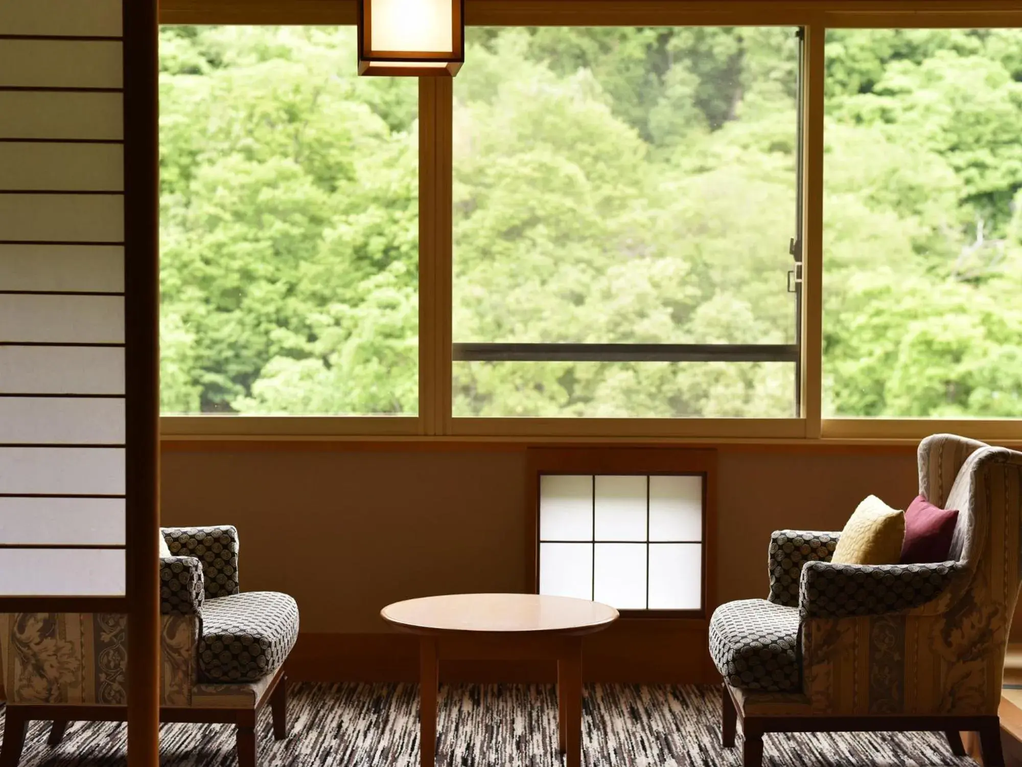 View (from property/room), Seating Area in Hana Momiji