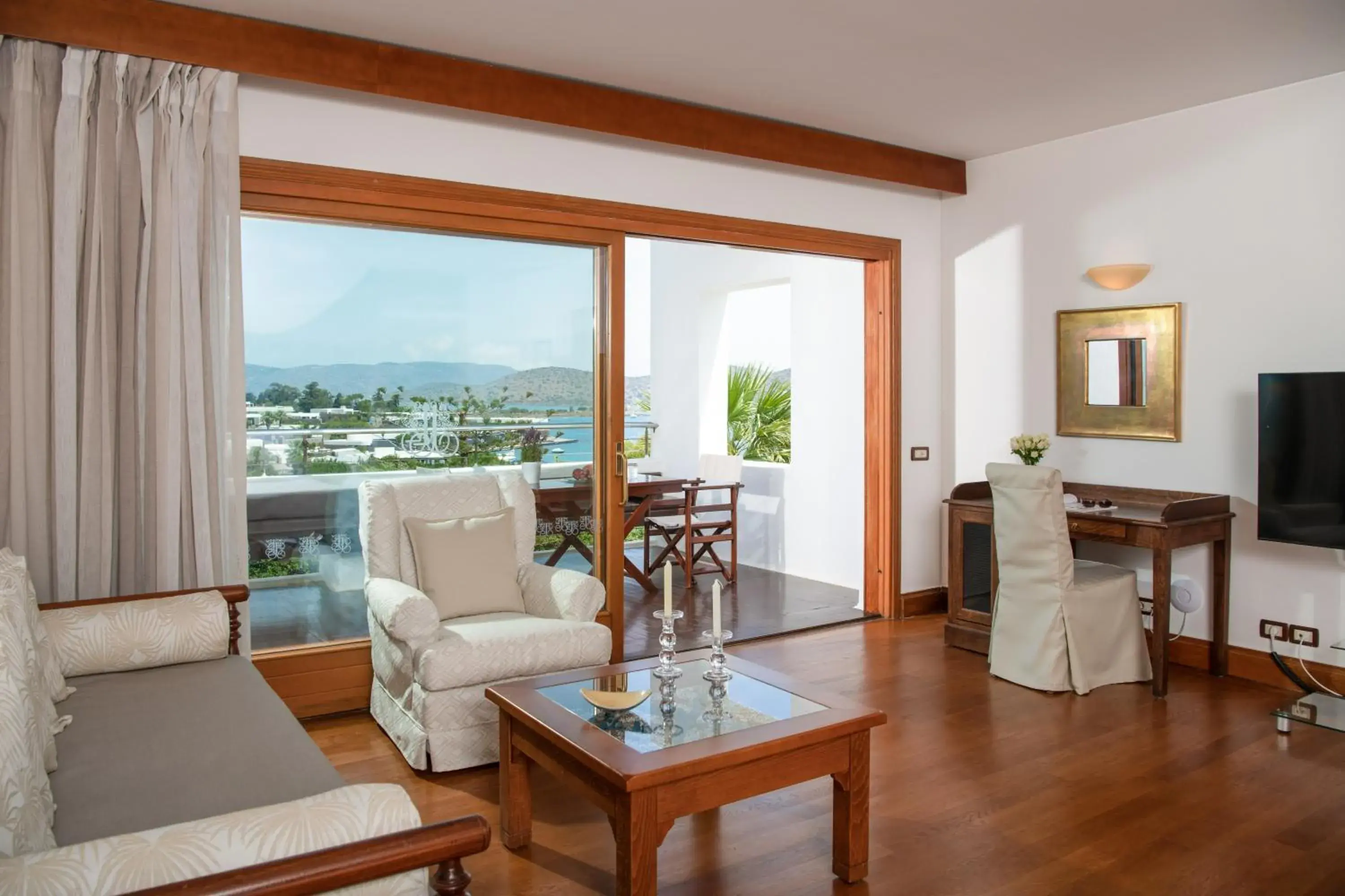 Seating Area in Elounda Beach Hotel & Villas, a Member of the Leading Hotels of the World