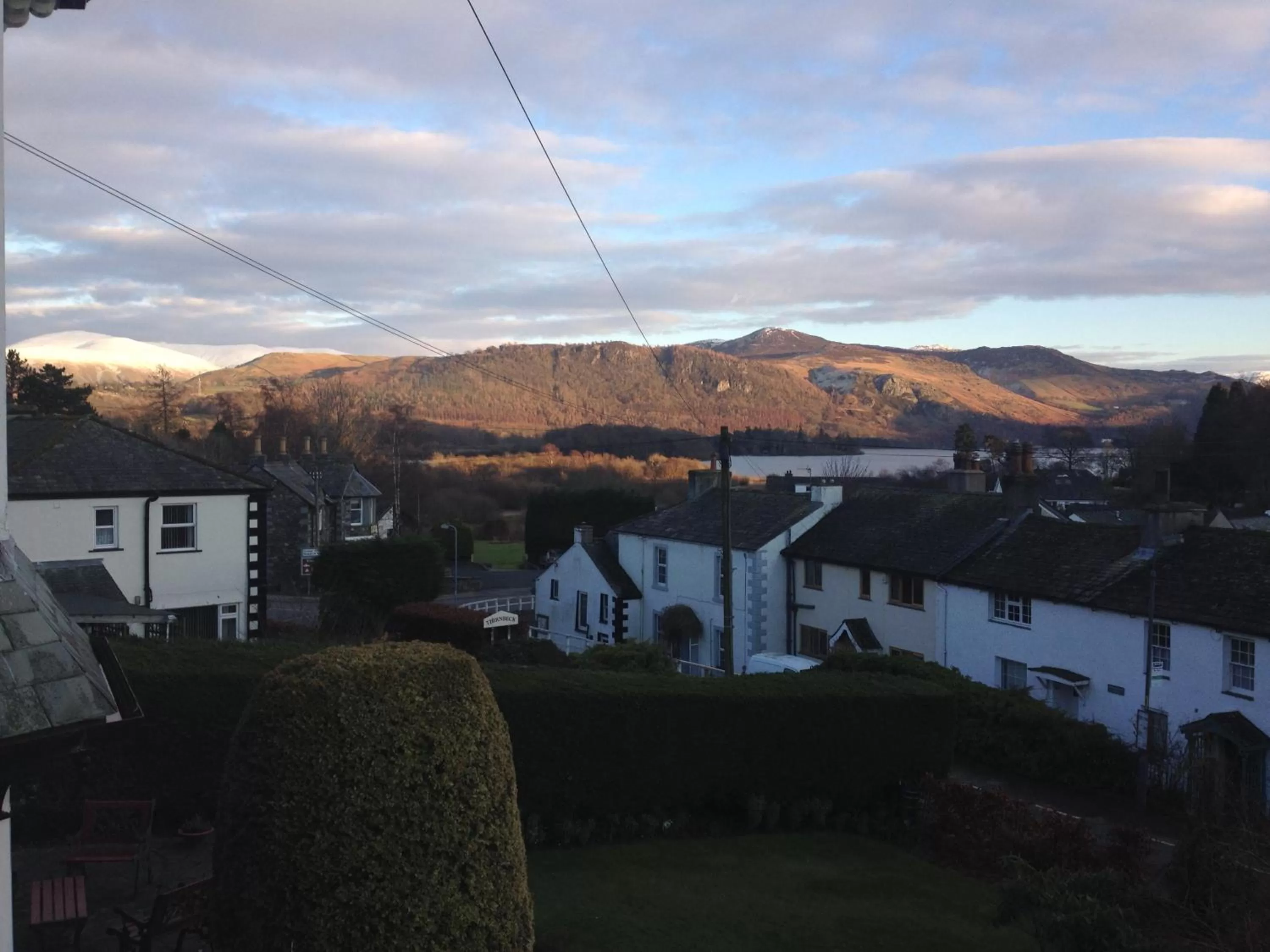 Lake view, Winter in Skiddaw Croft Bed & Breakfast