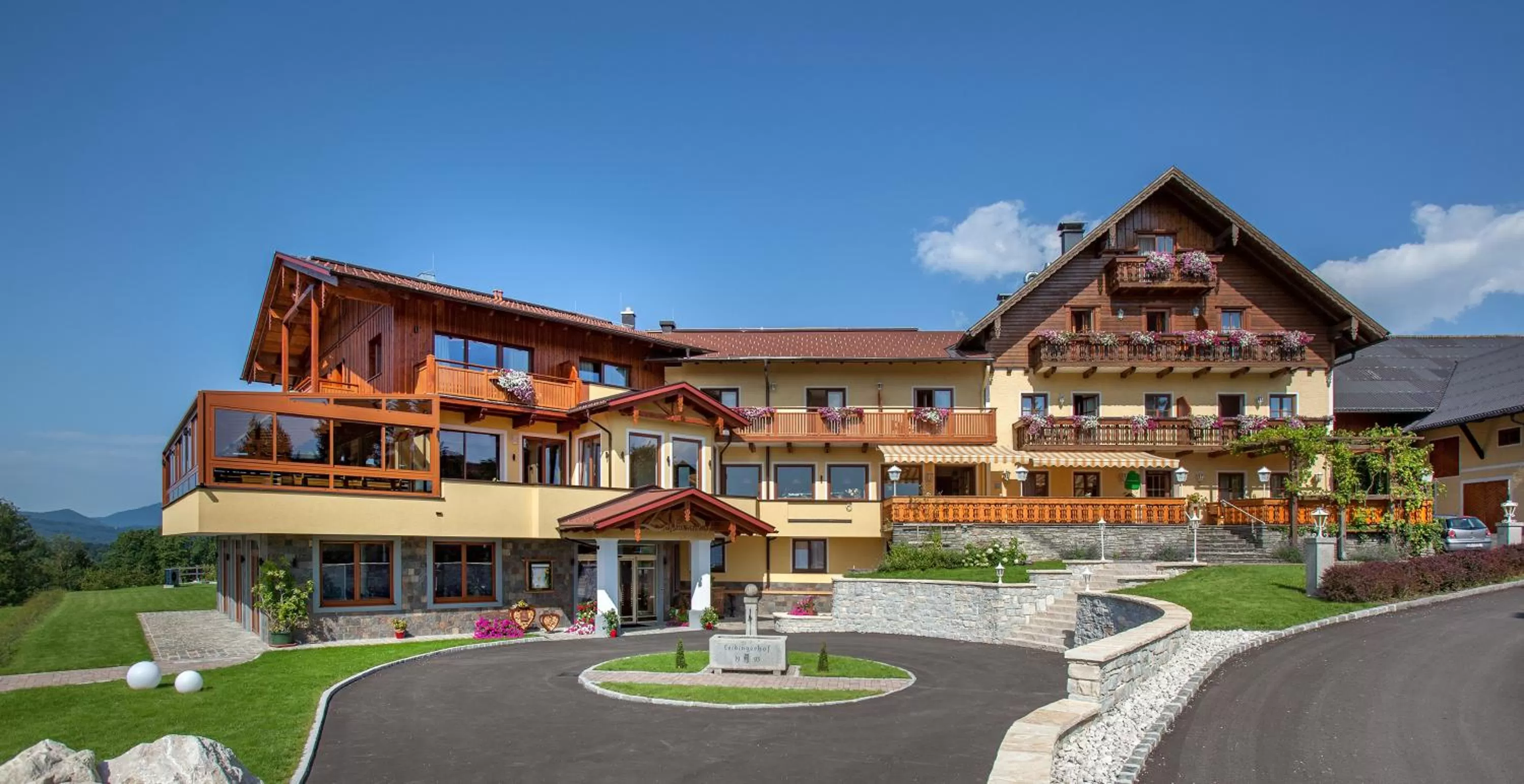 Bird's eye view in Panorama Hotel Gasthof Leidingerhof