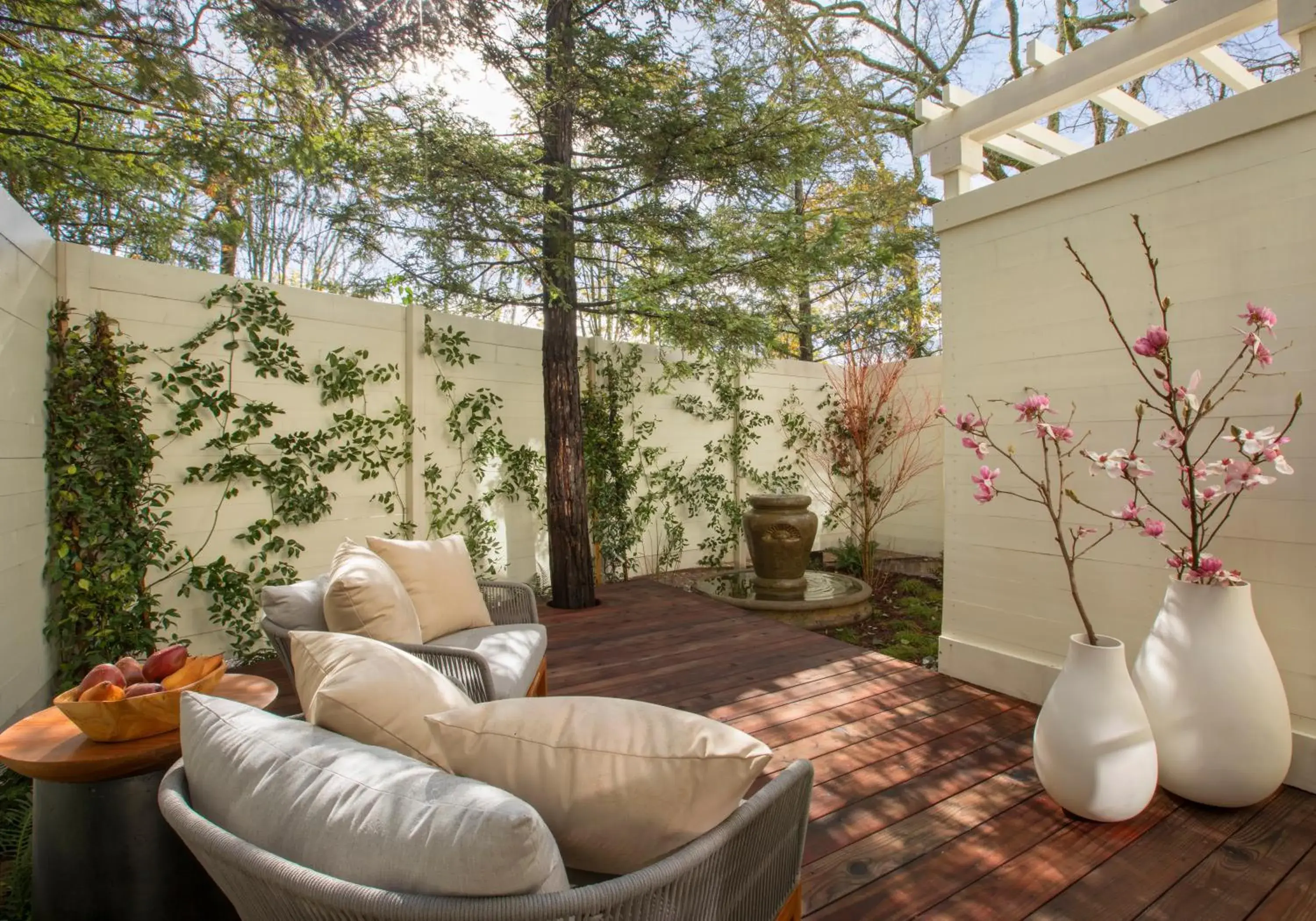 Seating Area in MacArthur Place Inn & Spa