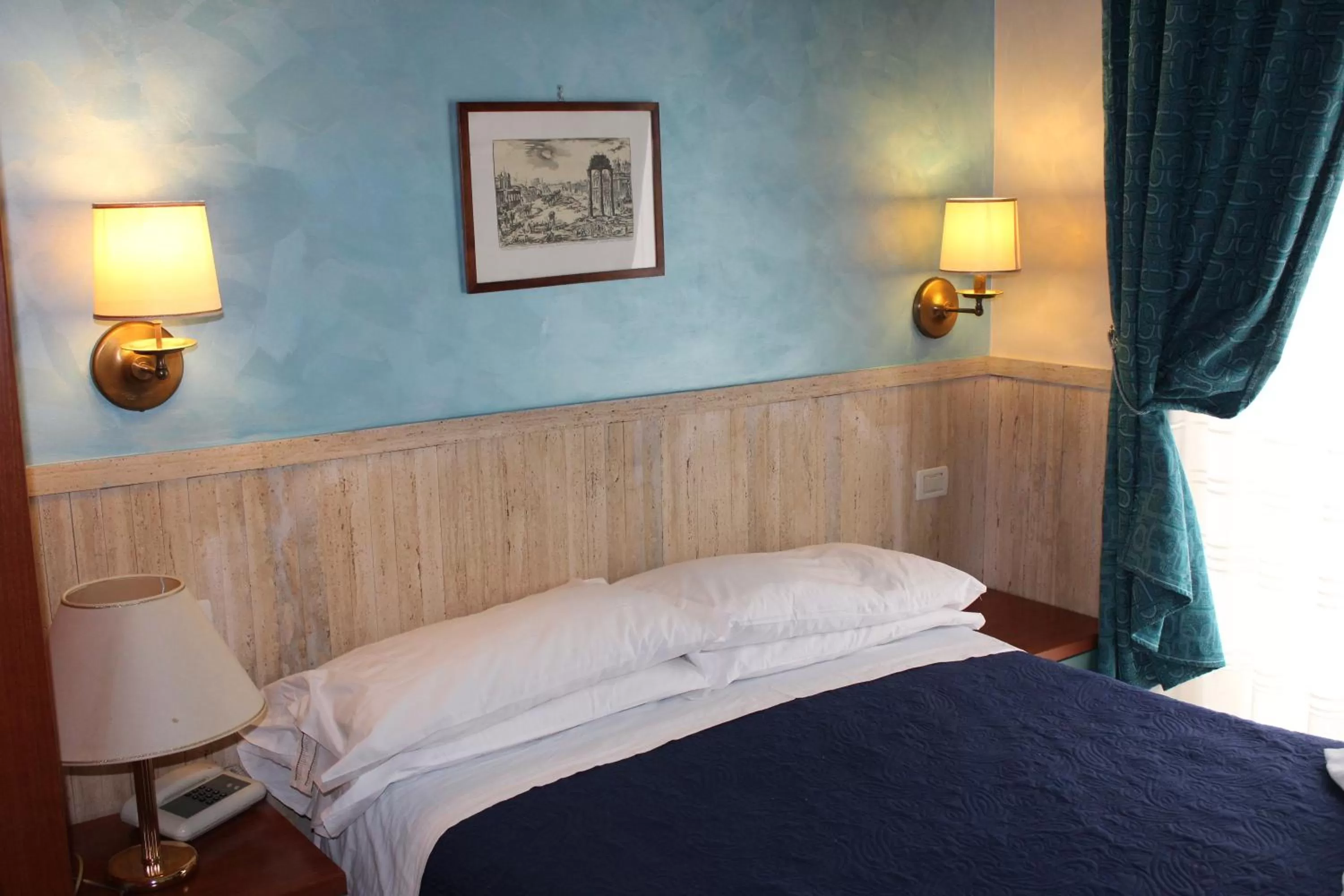 Bed in Hotel Pyramid