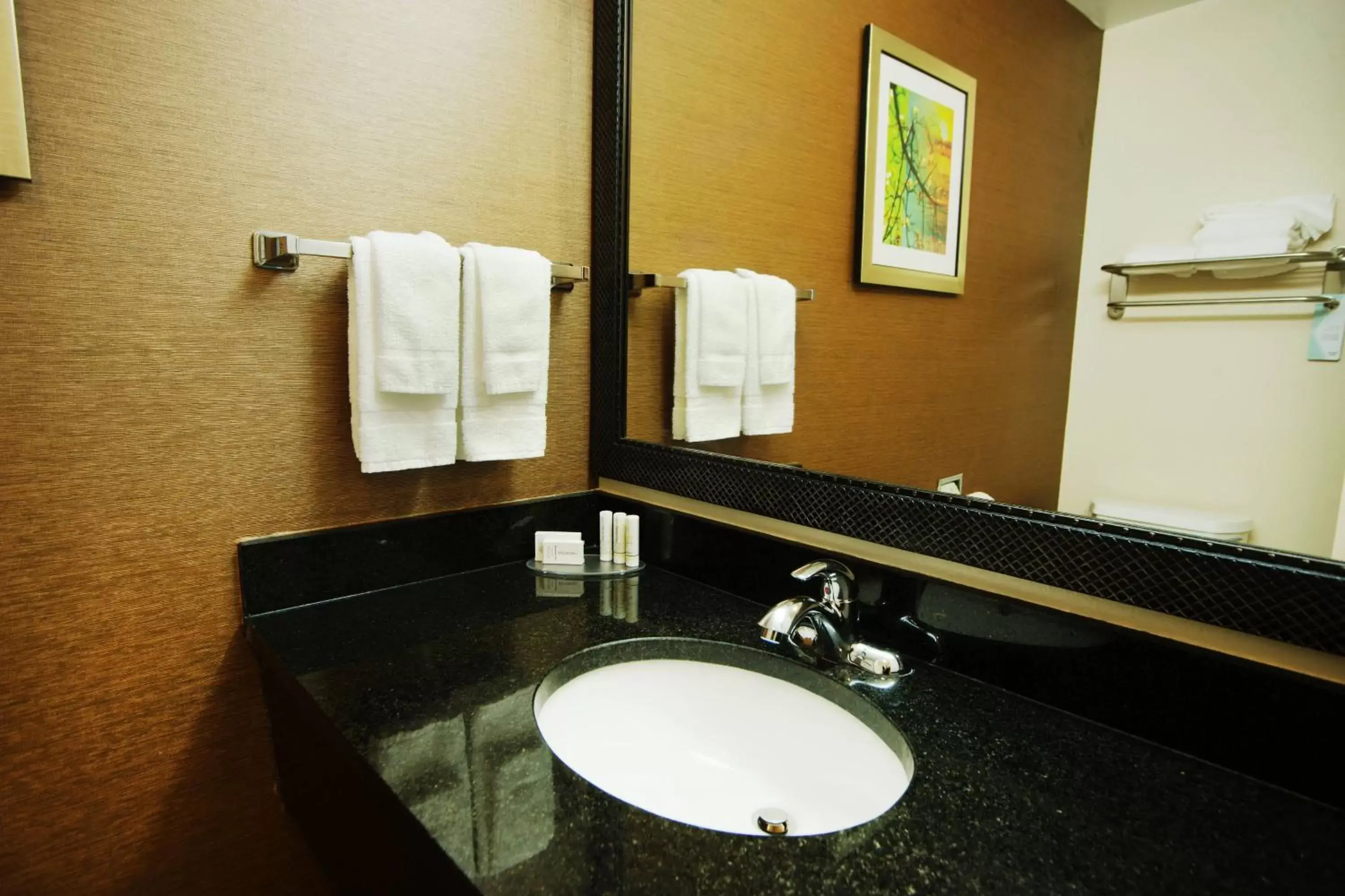 Bathroom in Fairfield Inn and Suites by Marriott Bartlesville