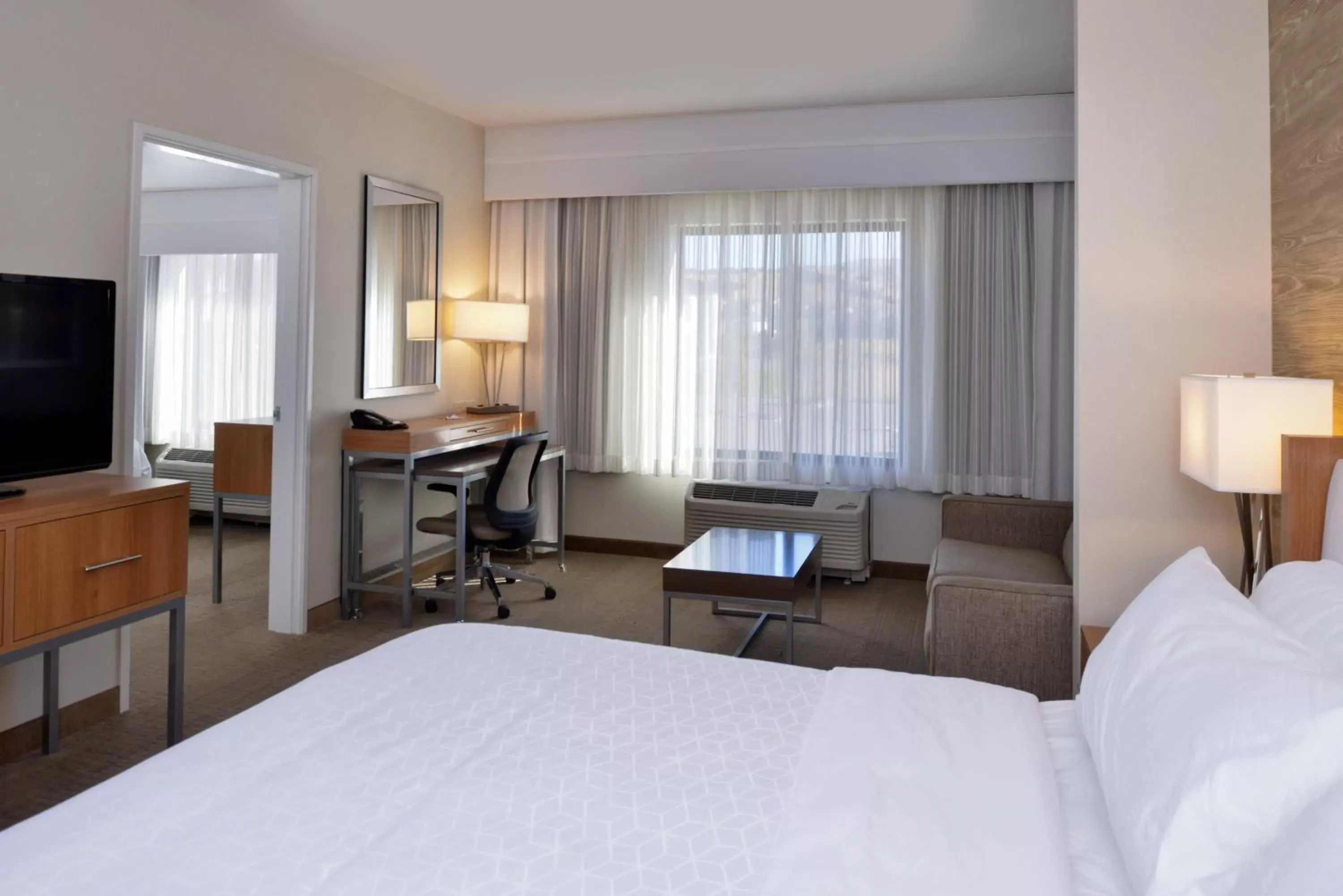 Photo of the whole room, TV/Entertainment Center in Holiday Inn Express Pocatello, an IHG Hotel