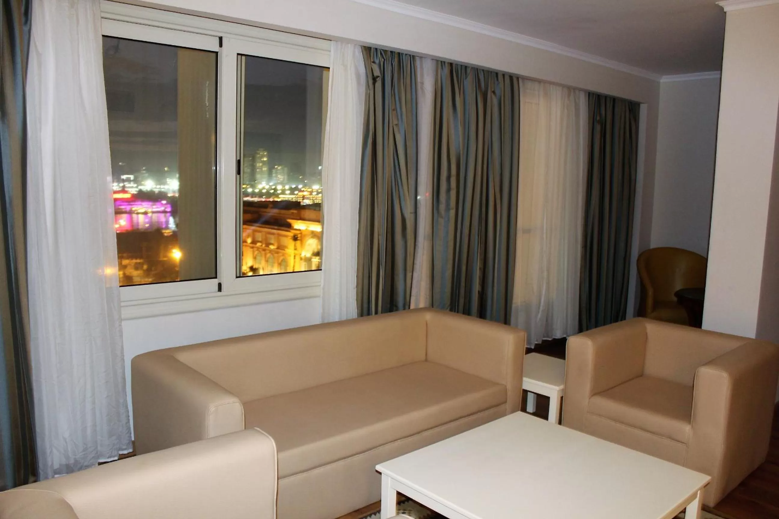 Living room in Cleopatra Hotel