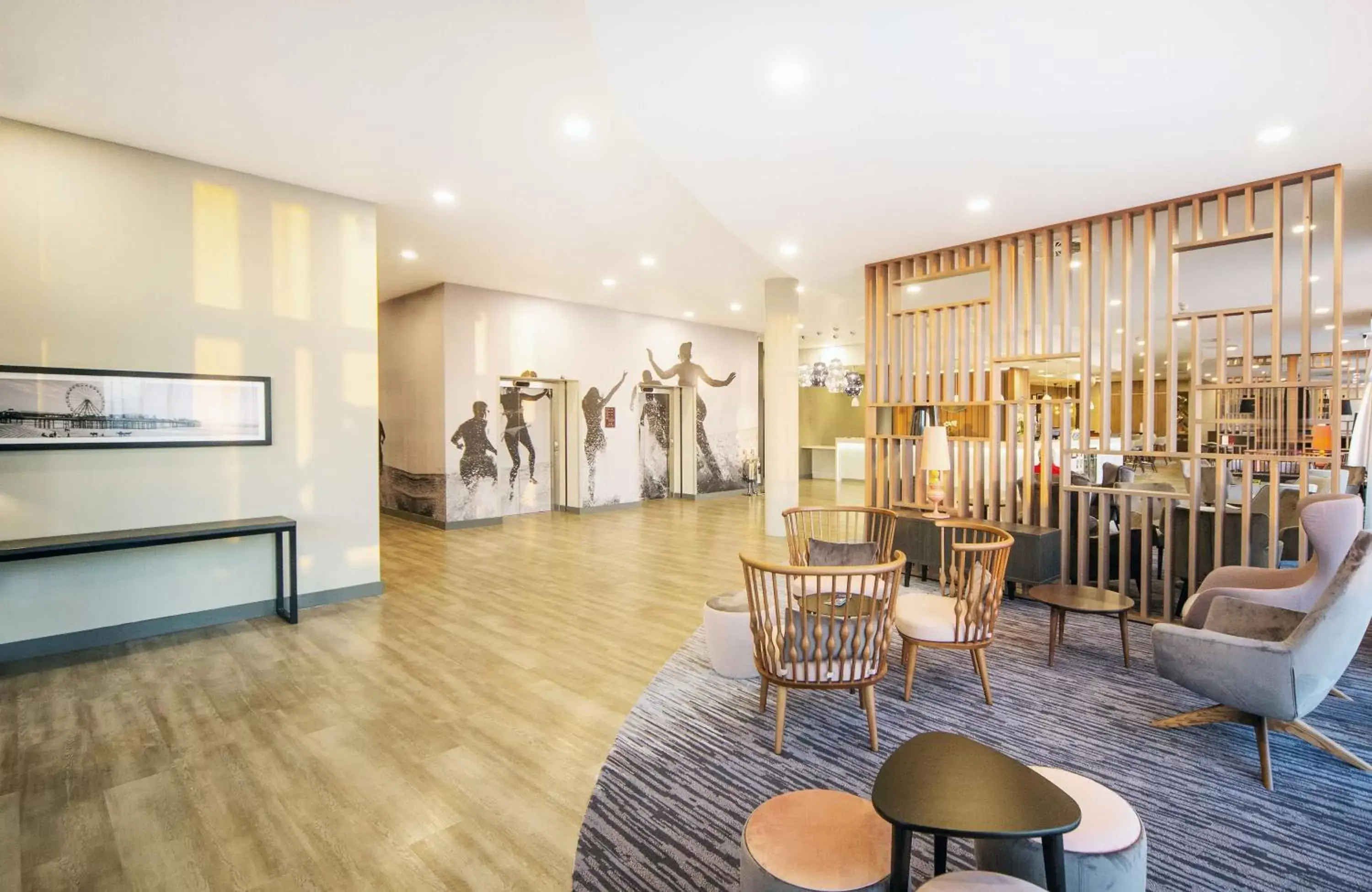 Lobby or reception in Hampton By Hilton Blackpool