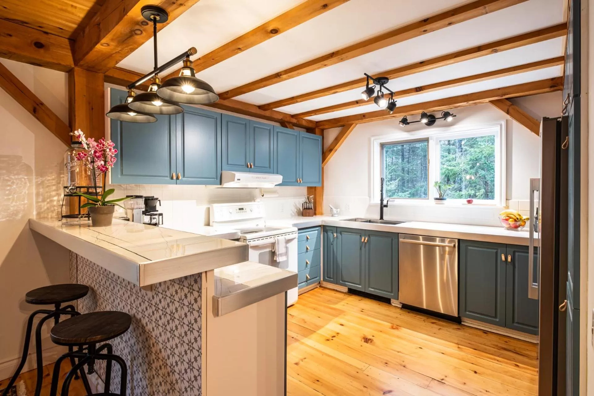 Kitchen or kitchenette in Maison Napoléon B&B