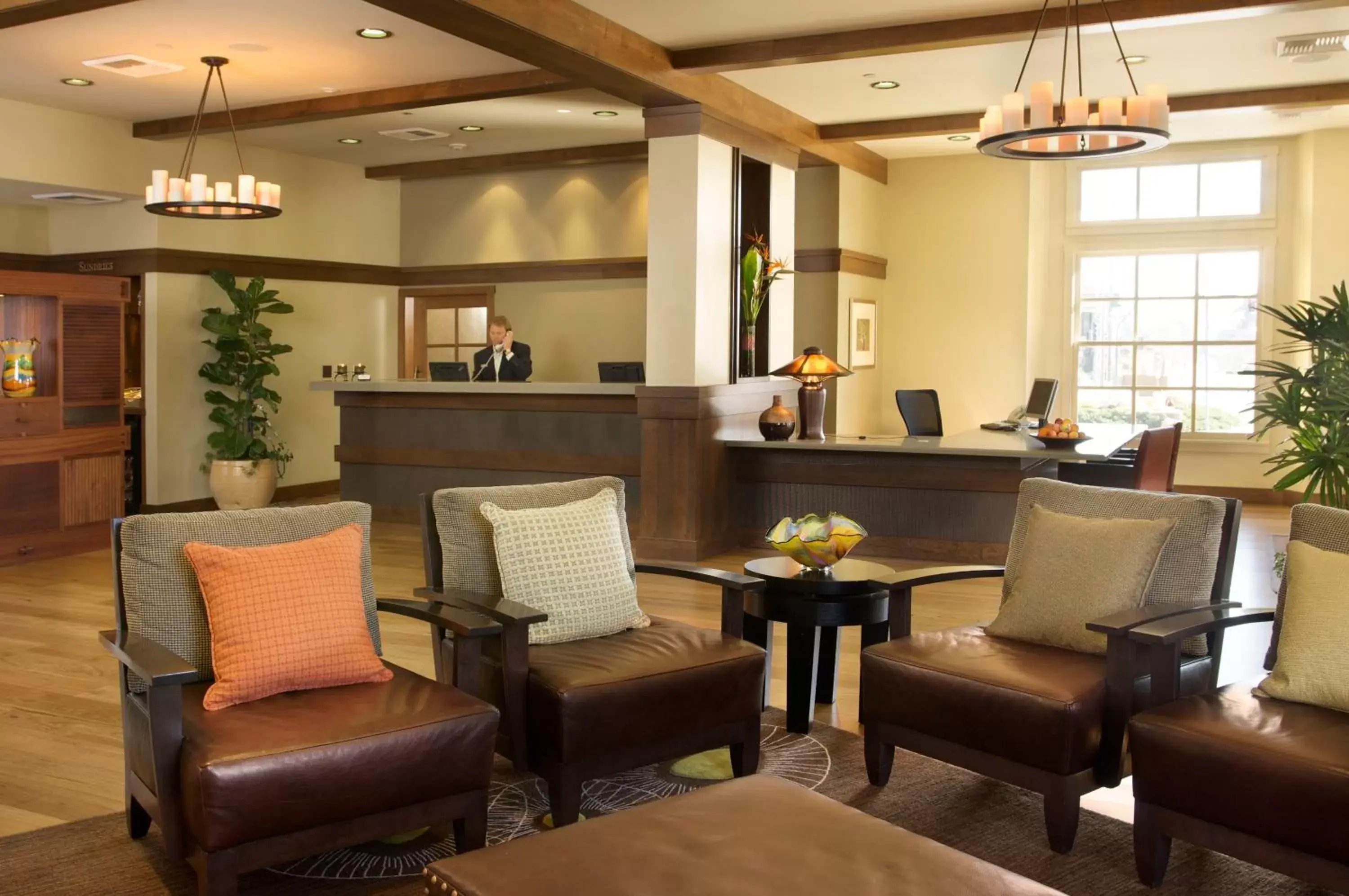 Lobby or reception in Casa Munras Garden Hotel & Spa